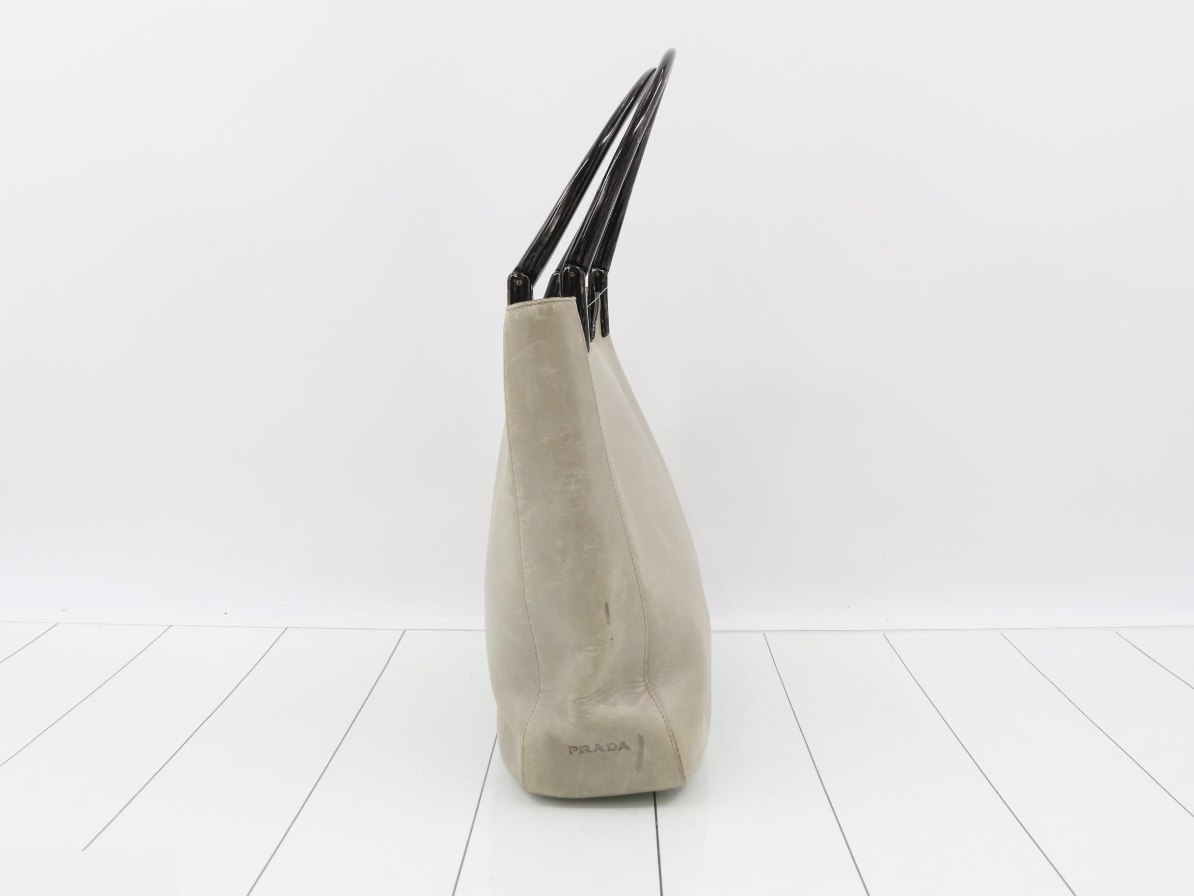 Leather shoulder bag — view 4