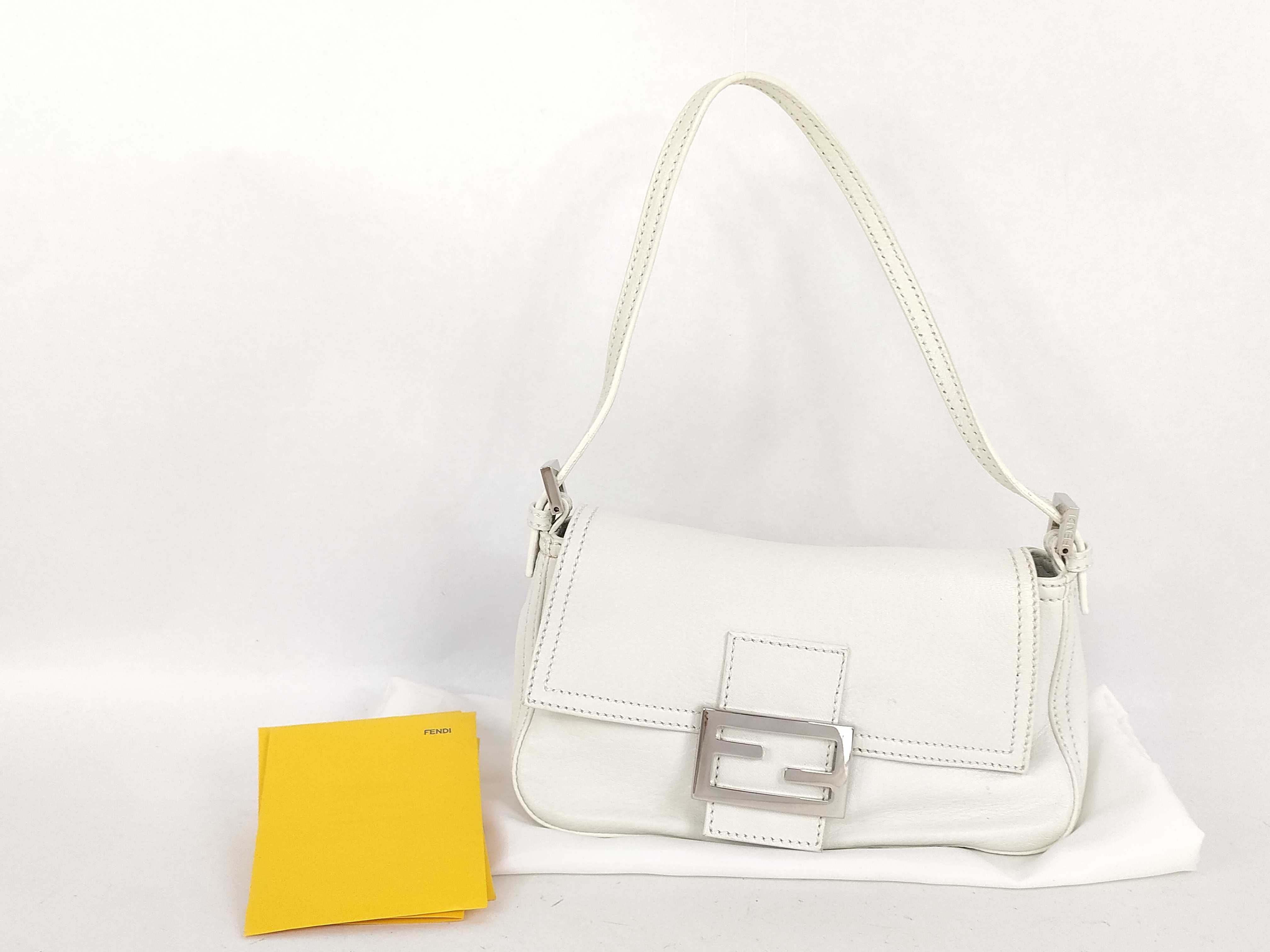 Mamma Fendi Mamma White Mini Handbag