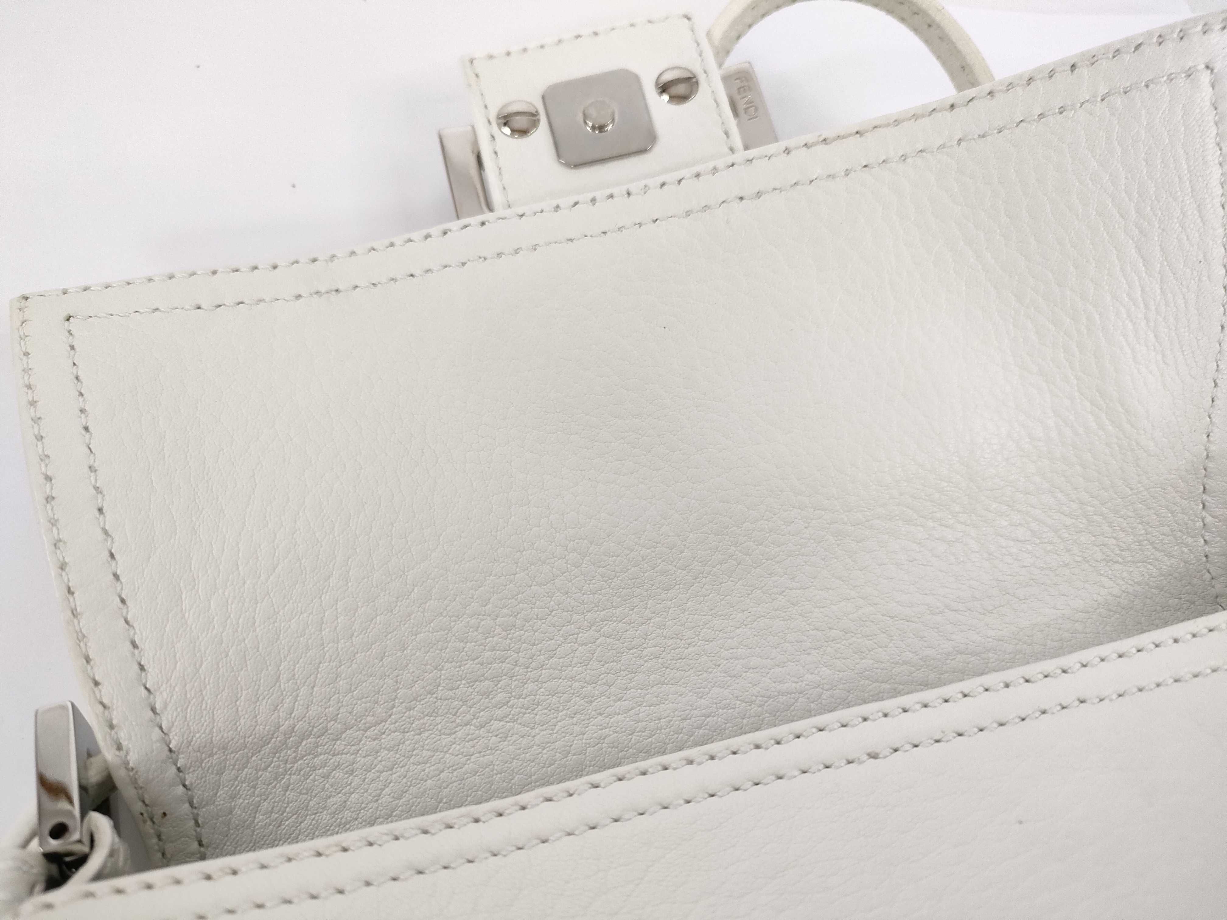 Mamma Fendi Mamma White Mini Handbag — view 9