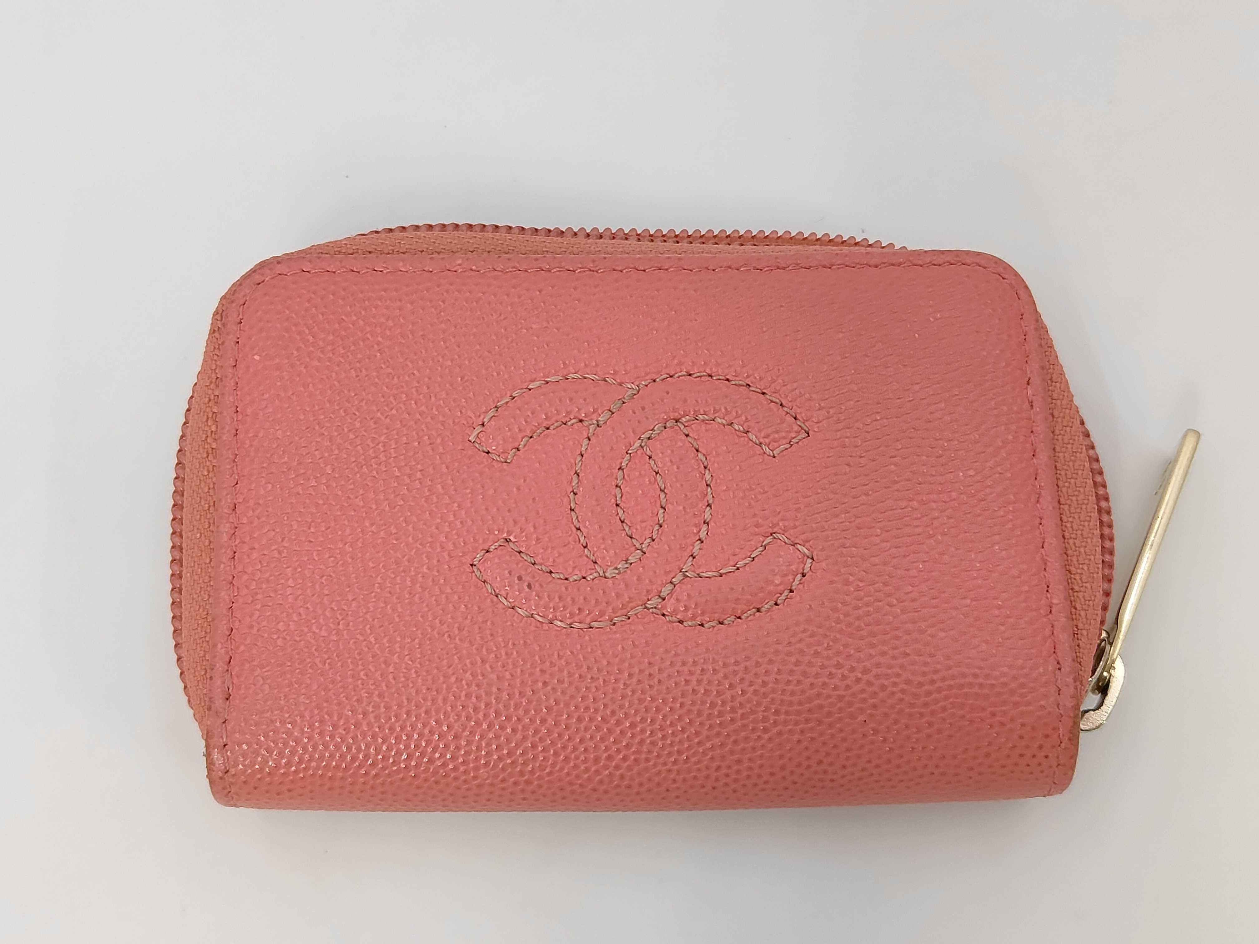 Caviar Skin Coco Mark Coin Case