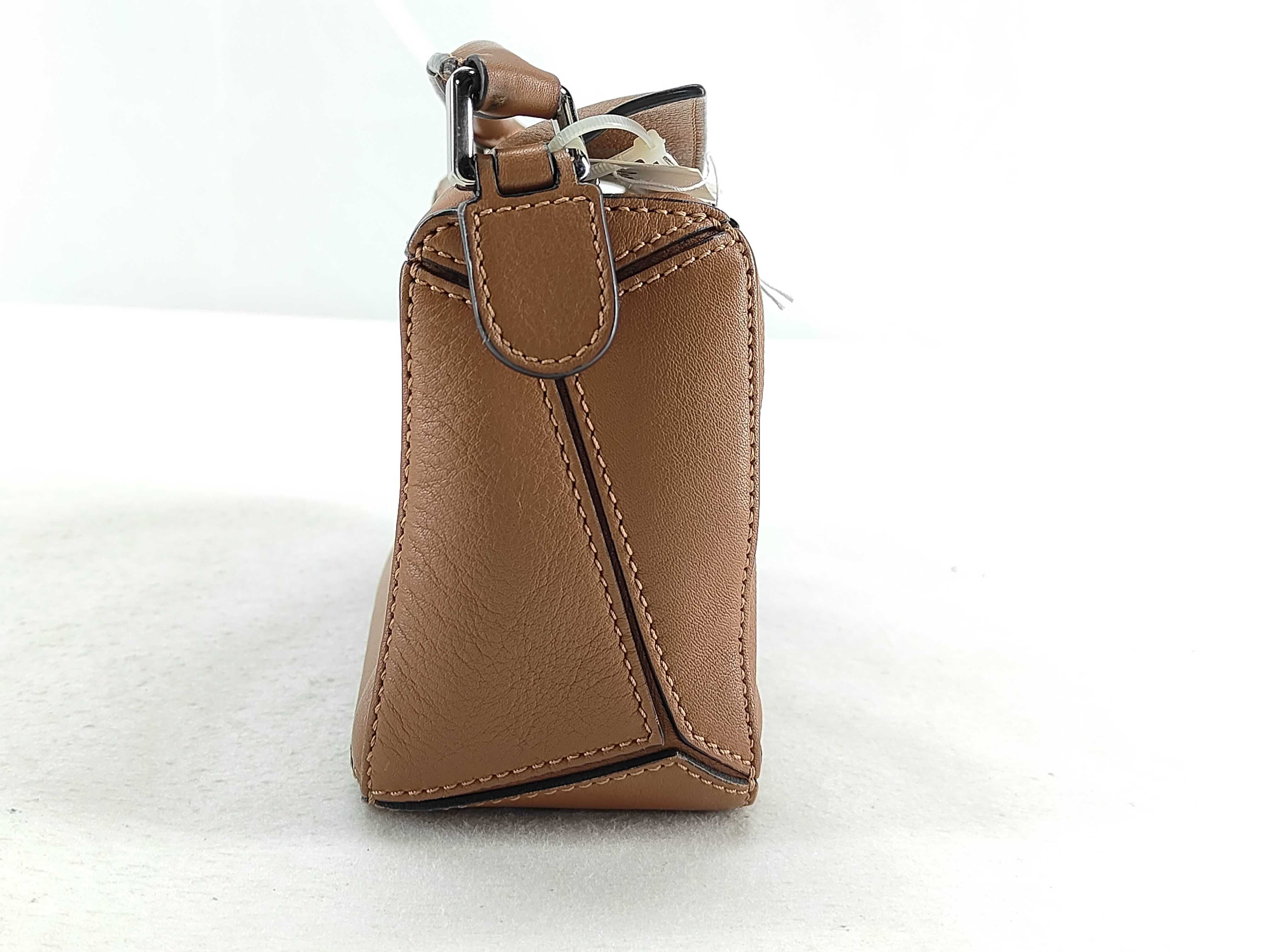 TW- MINI PUZZLE TAN LEATHER SHOULDER BAG (Handbag) — view 14