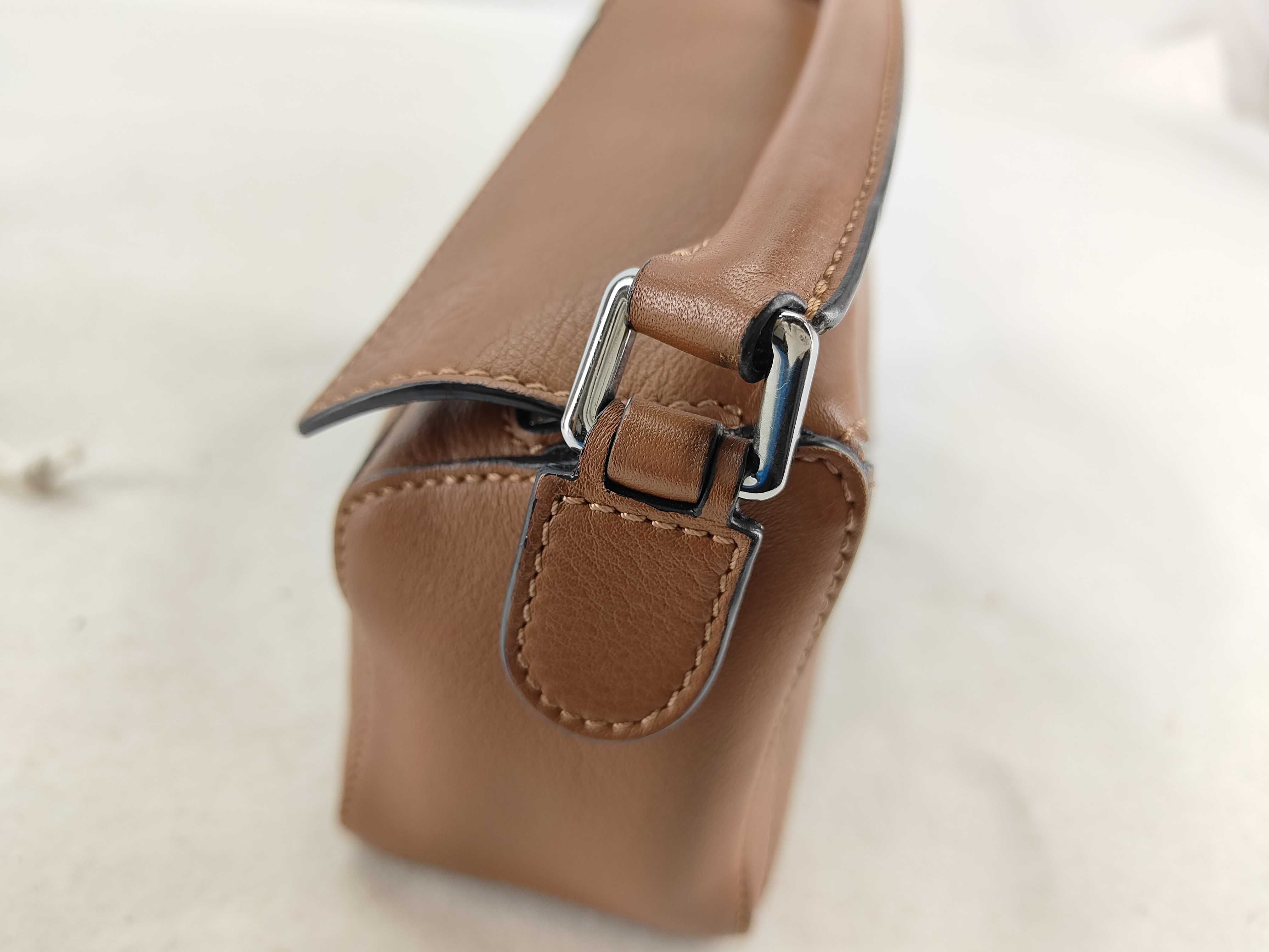 TW- MINI PUZZLE TAN LEATHER SHOULDER BAG (Handbag) — view 4