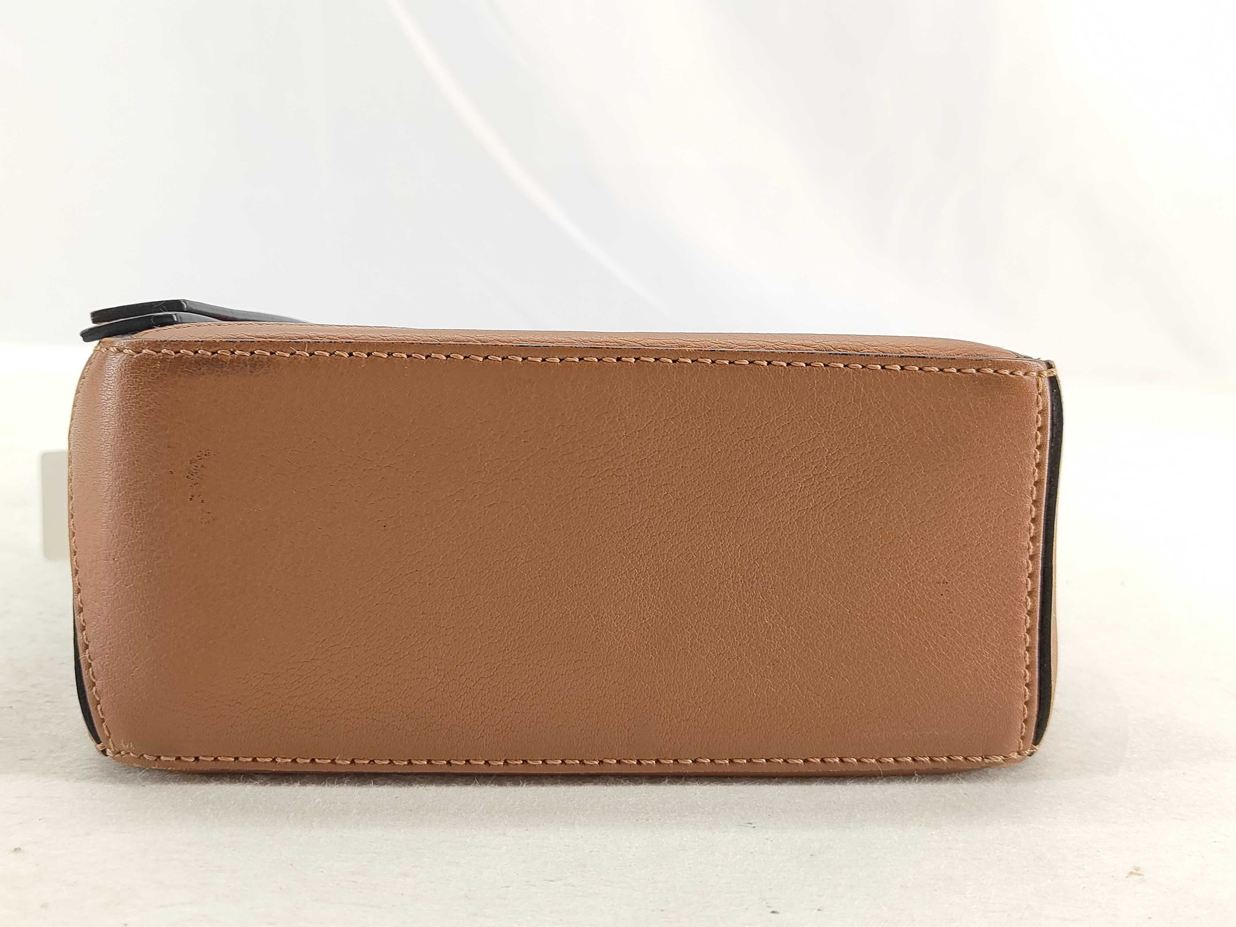 TW- MINI PUZZLE TAN LEATHER SHOULDER BAG (Handbag) — view 9