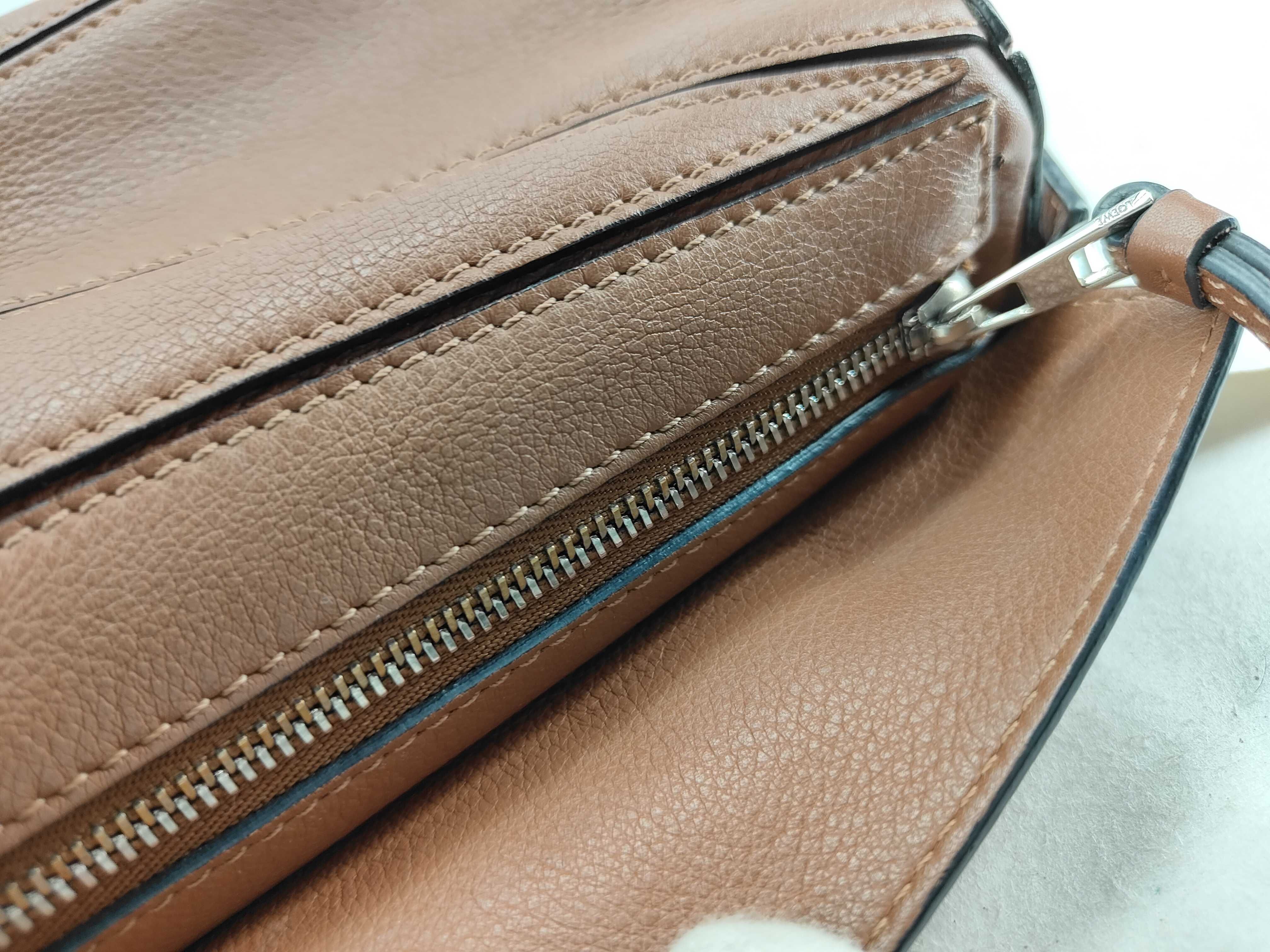 TW- MINI PUZZLE TAN LEATHER SHOULDER BAG (Handbag) — view 10