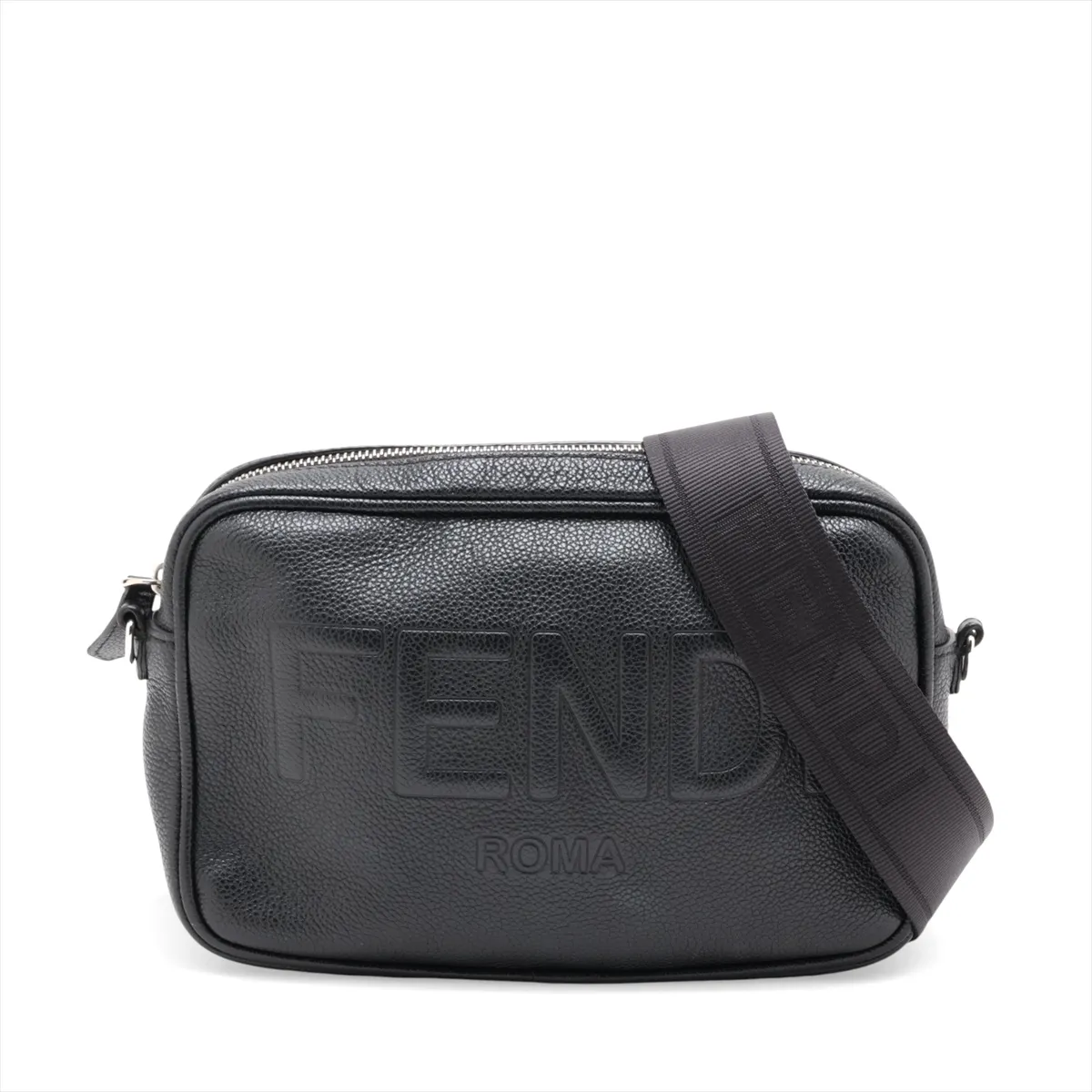 Cam 7M0286 Leather Shoulder Bag, Black