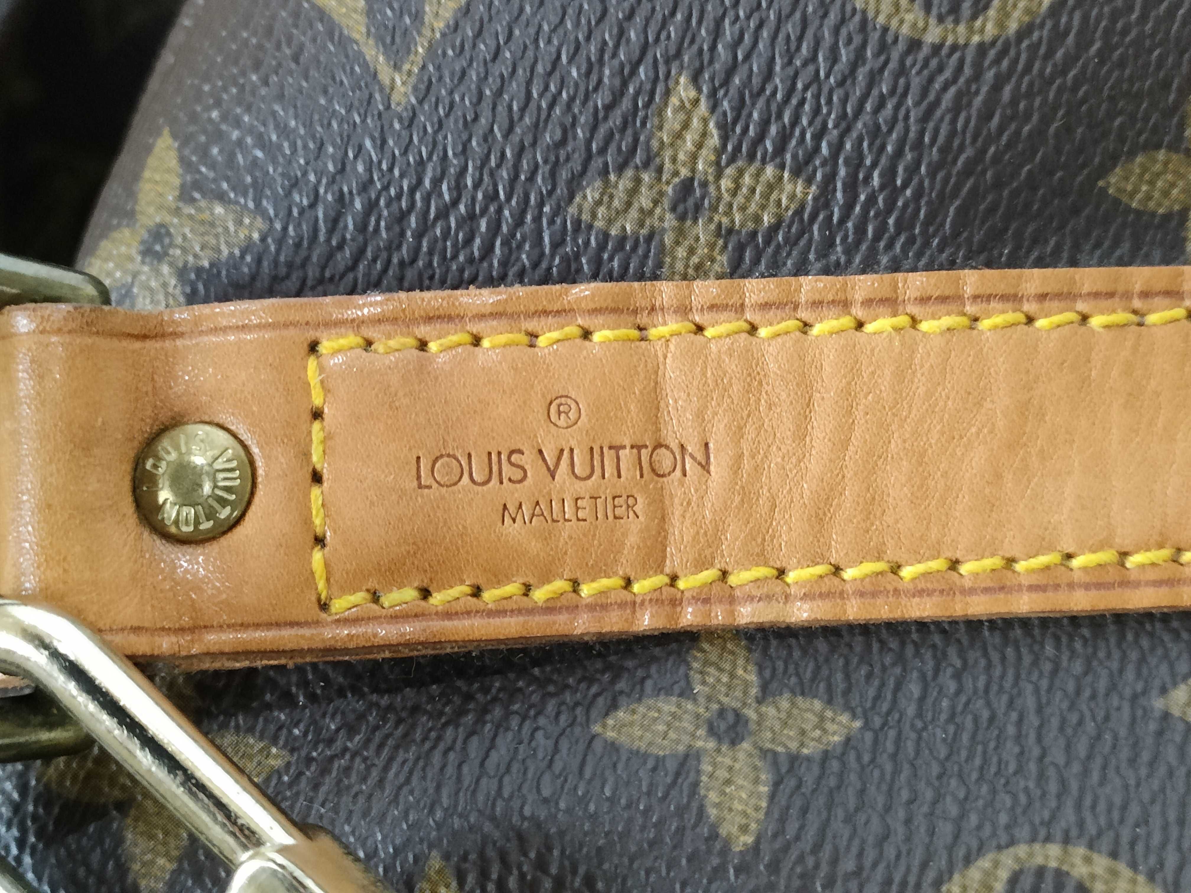 Monogram Keepall Bandoulière 60 M41412 FC883 Boston Bag — view 12
