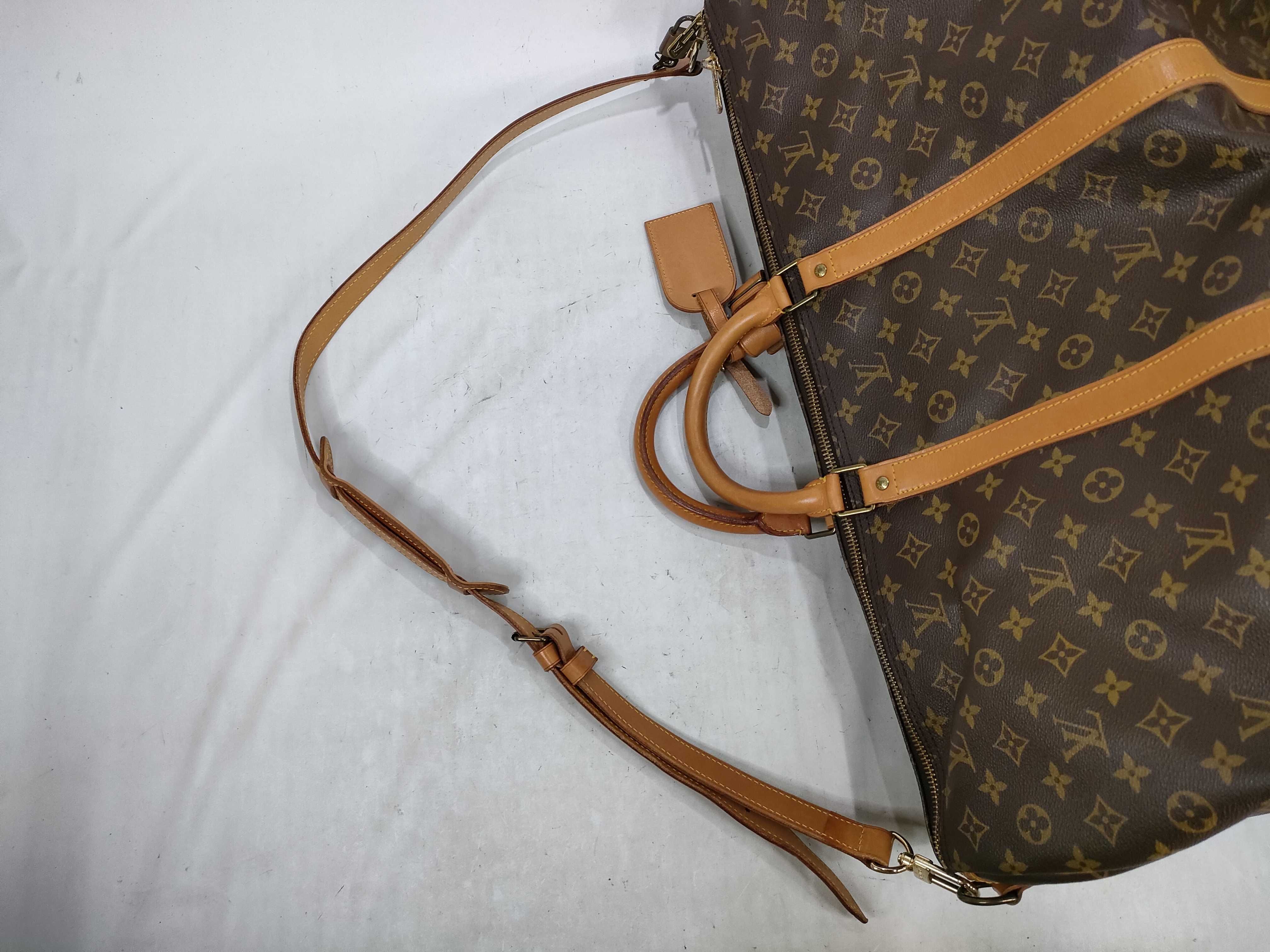 Monogram Keepall Bandoulière 60 M41412 FC883 Boston Bag — view 6