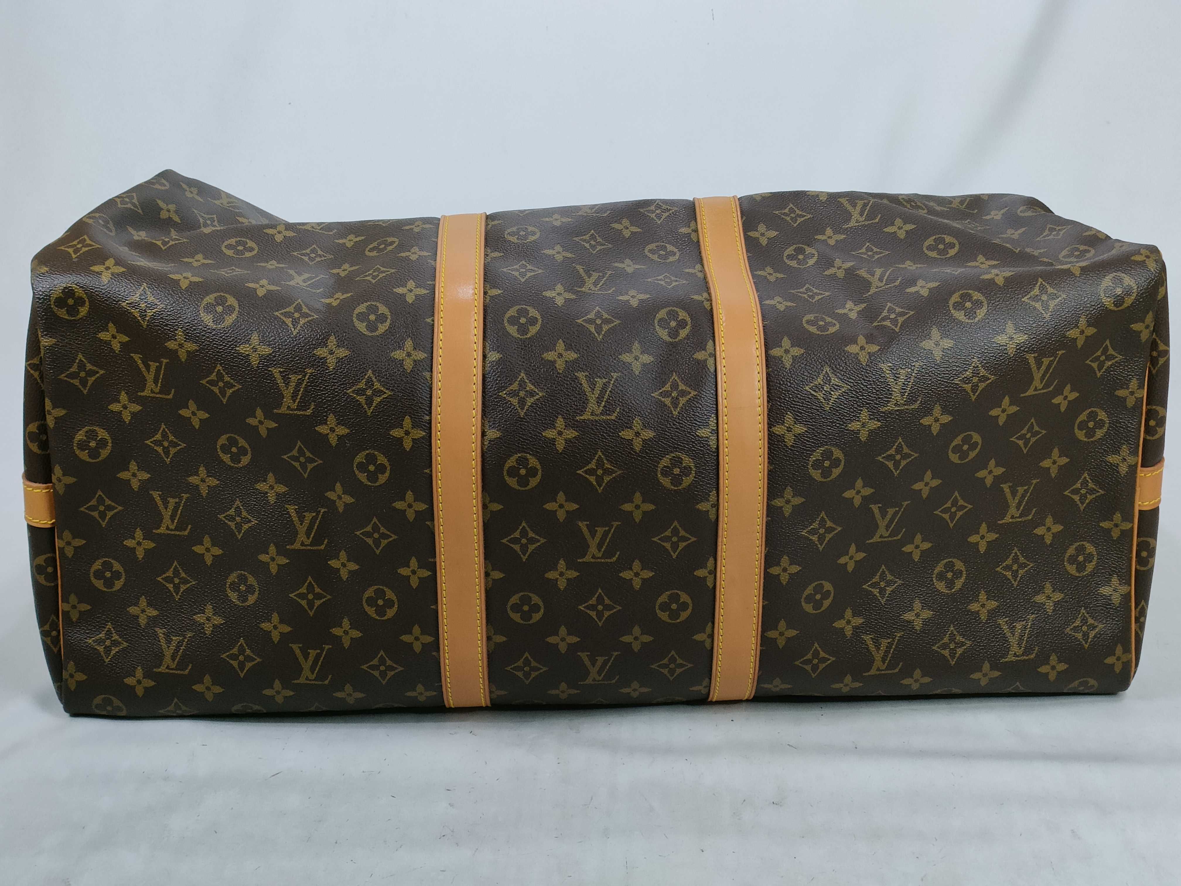 Monogram Keepall Bandoulière 60 M41412 FC883 Boston Bag — view 9