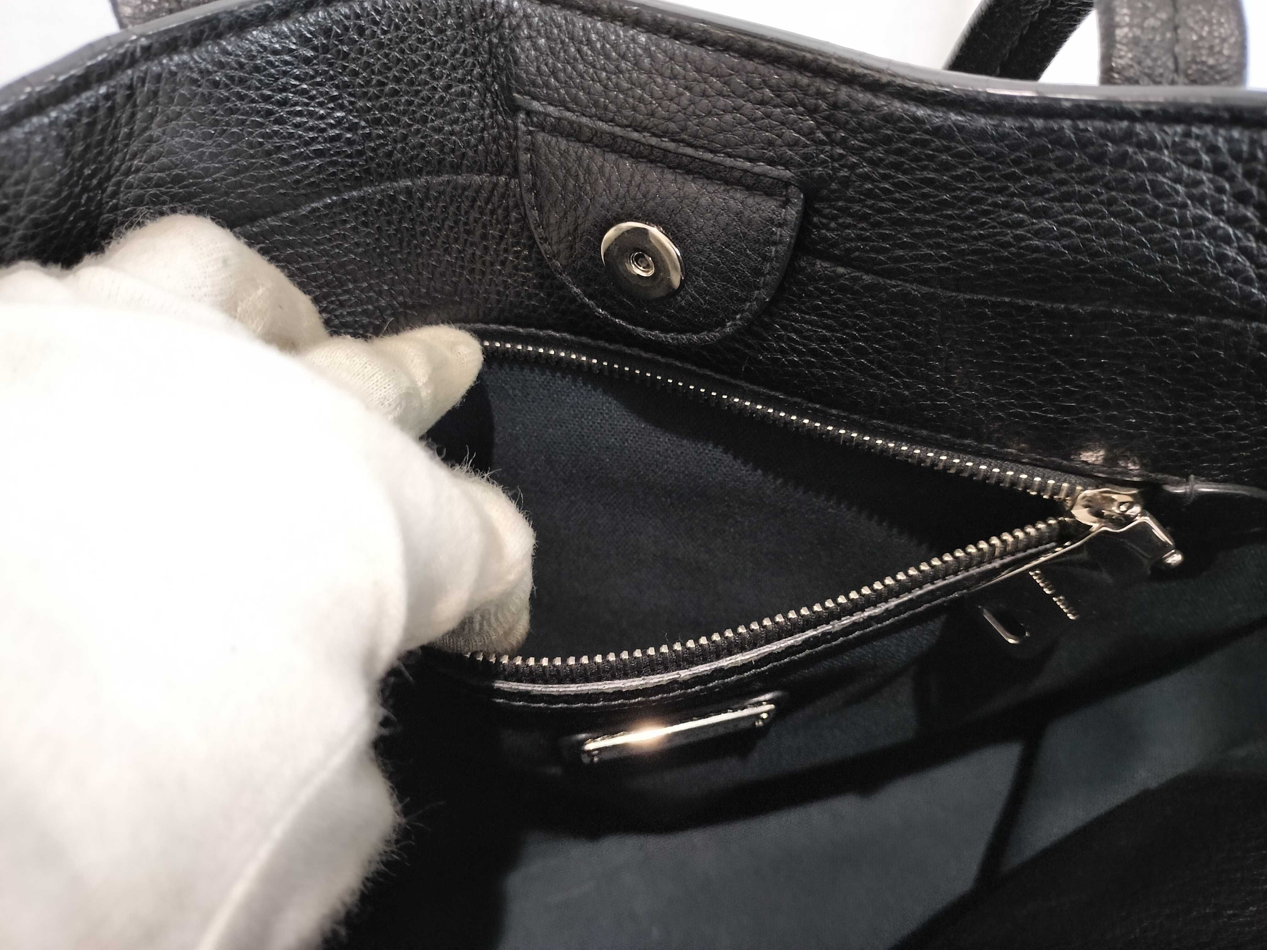Leather Tote Bag — view 10