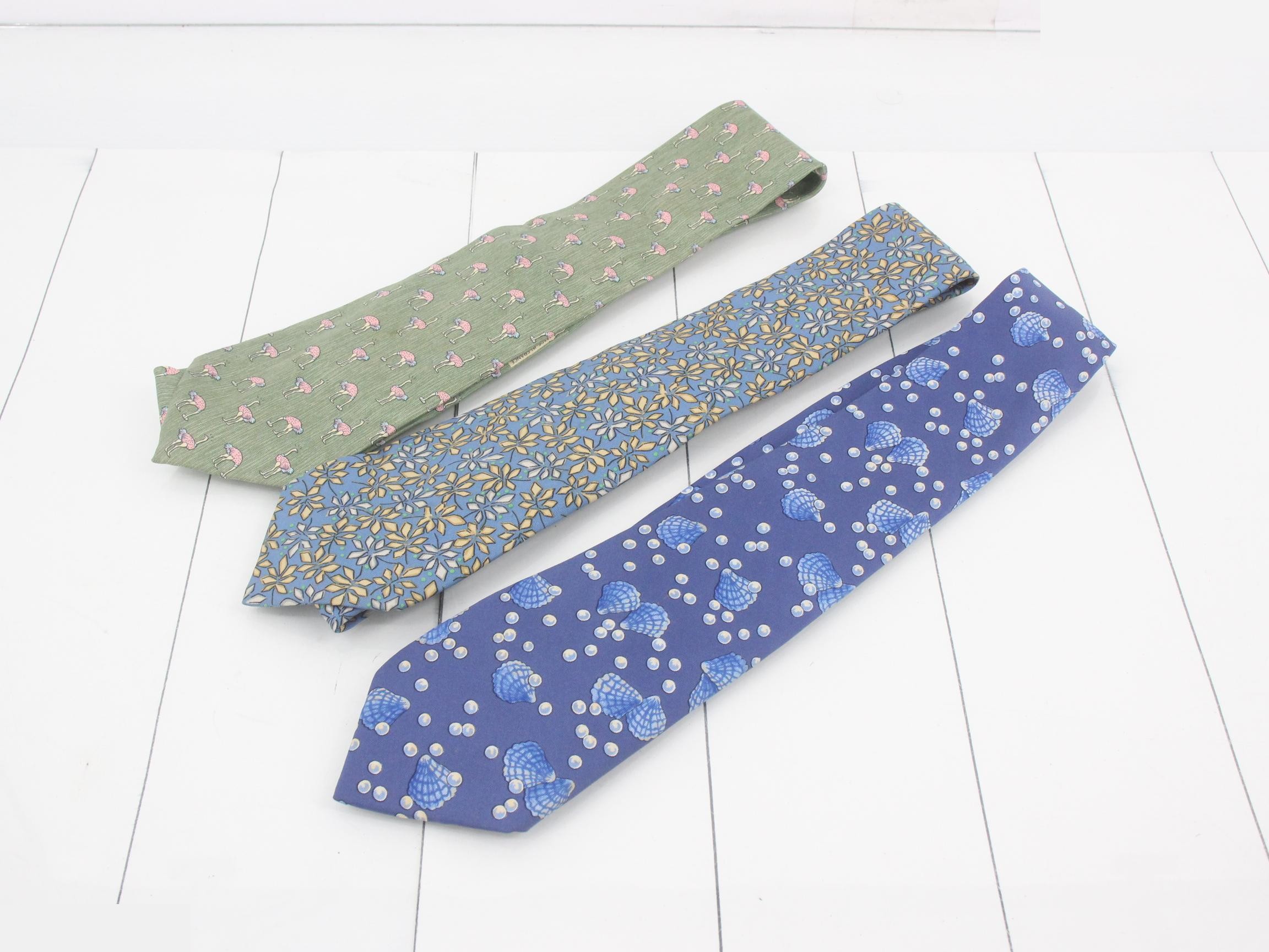 silk ties, 5 pieces — view 2
