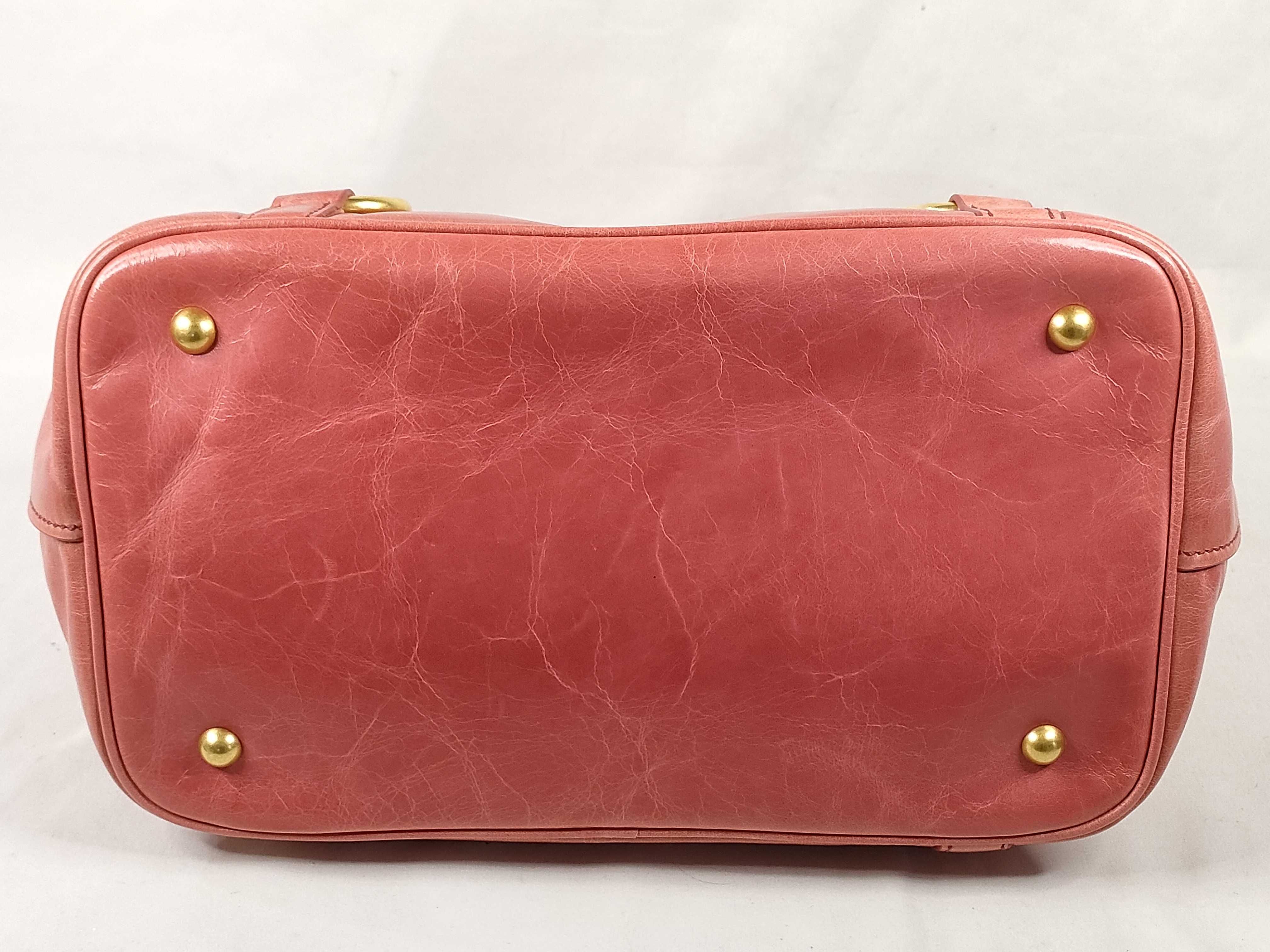 Pink 2-Way Leather Handbag — view 8