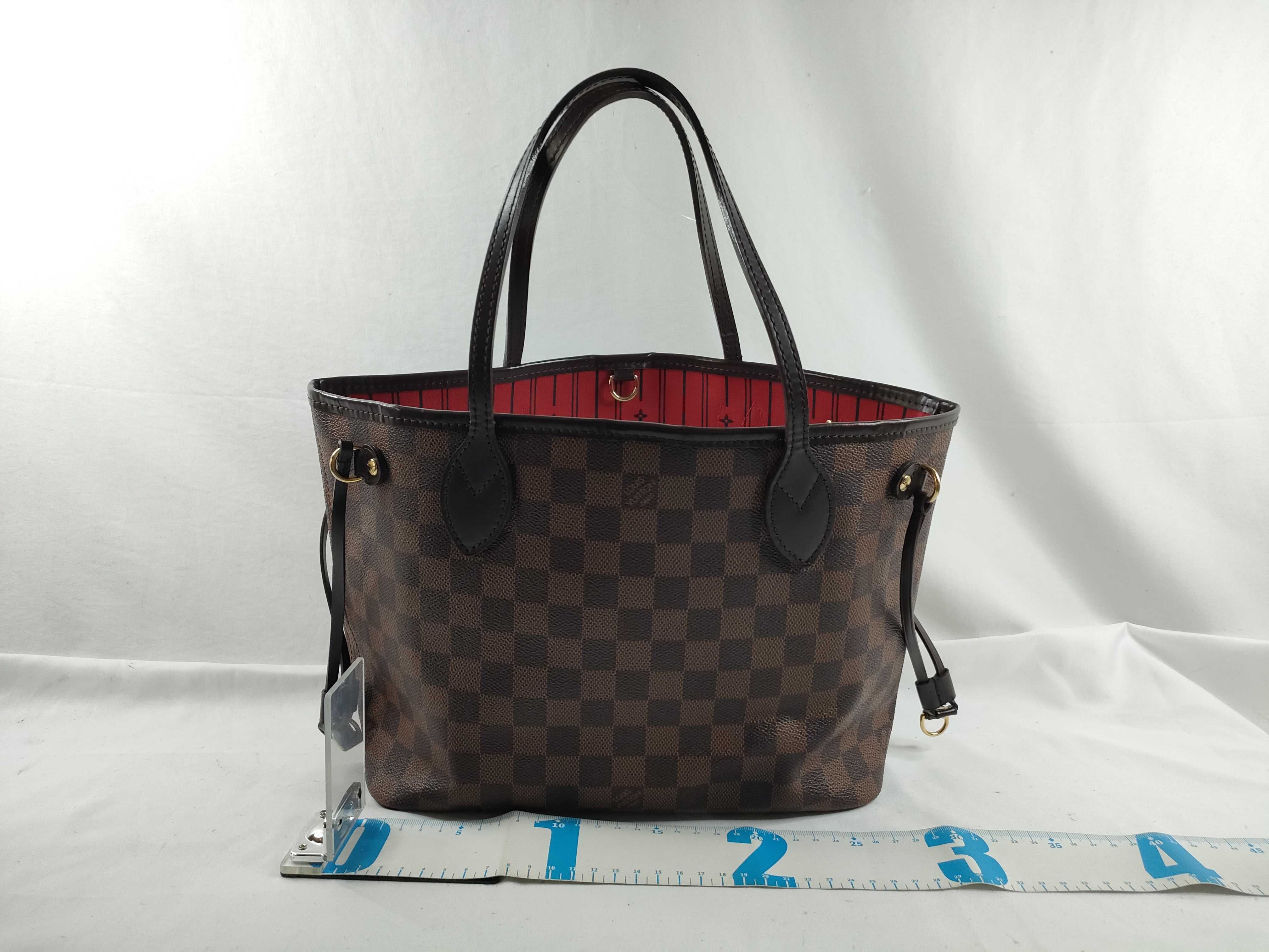 Damier FR- Damier ebene Neverfull PM N51109 VI0120 Tote Bag — view 2