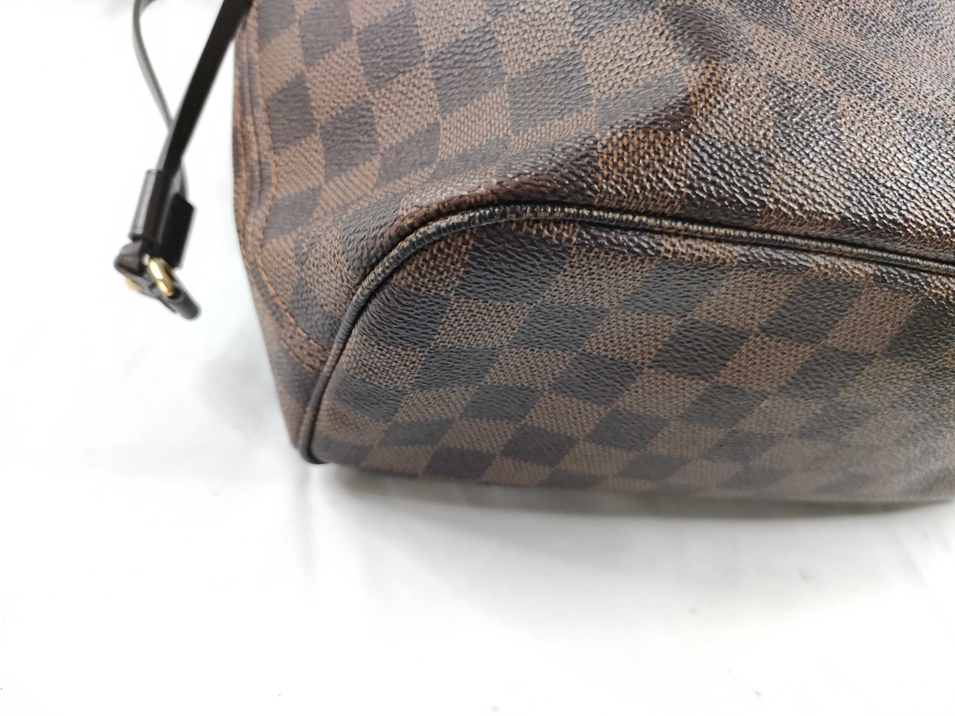 Damier FR- Damier ebene Neverfull PM N51109 VI0120 Tote Bag — view 3