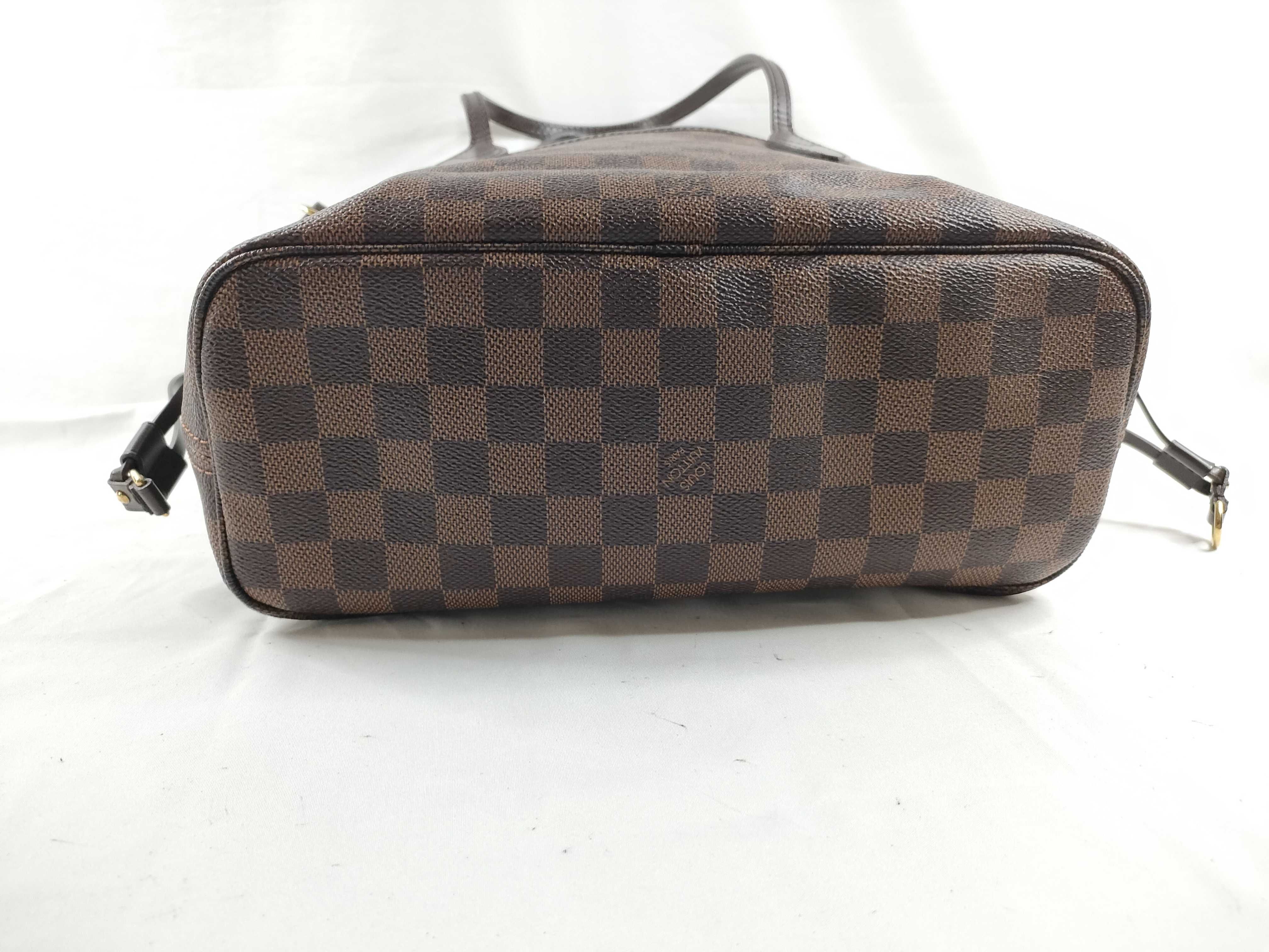 Damier FR- Damier ebene Neverfull PM N51109 VI0120 Tote Bag — view 4