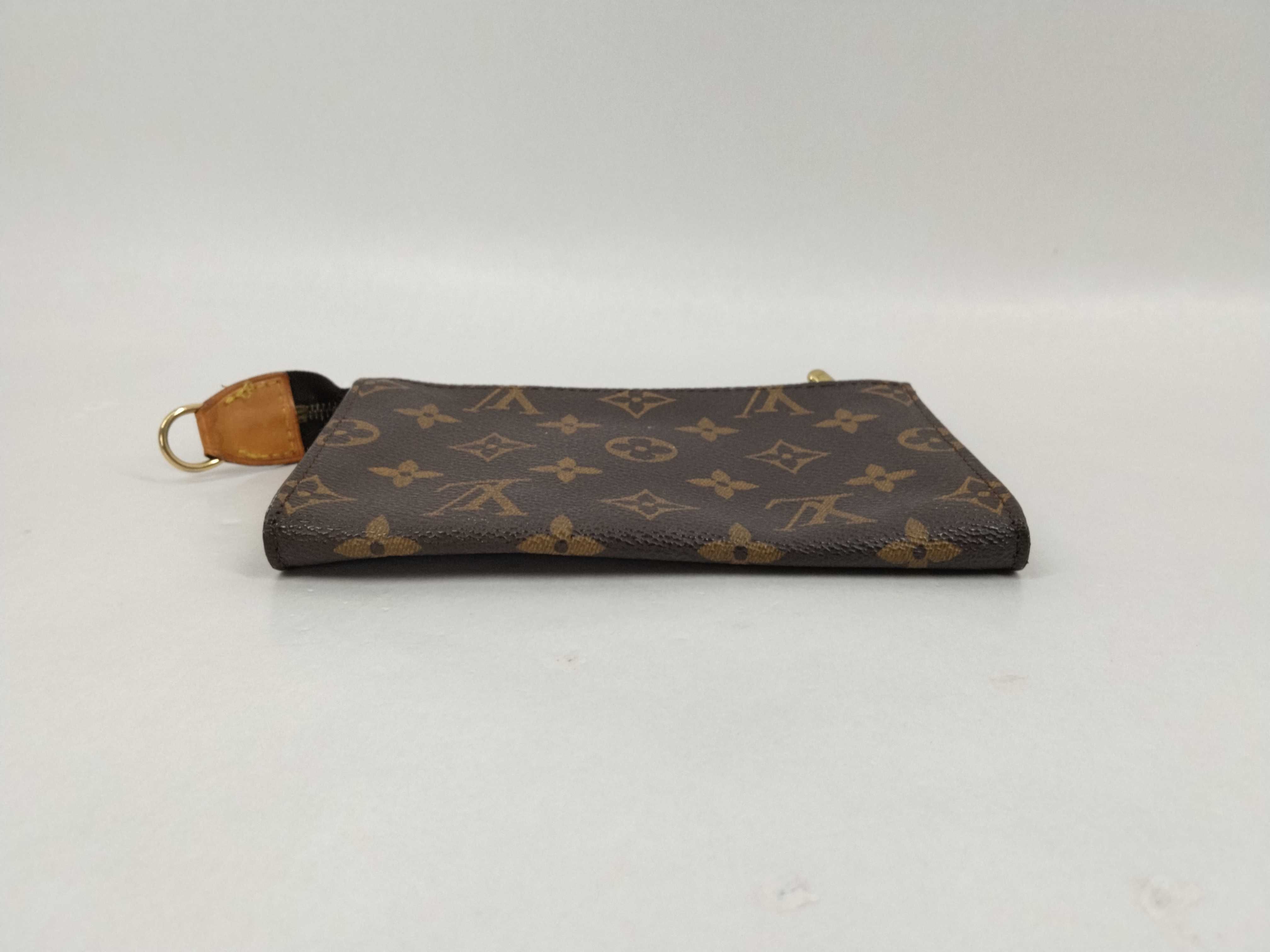 Monogram Bucket PM with attached pouch — view 3