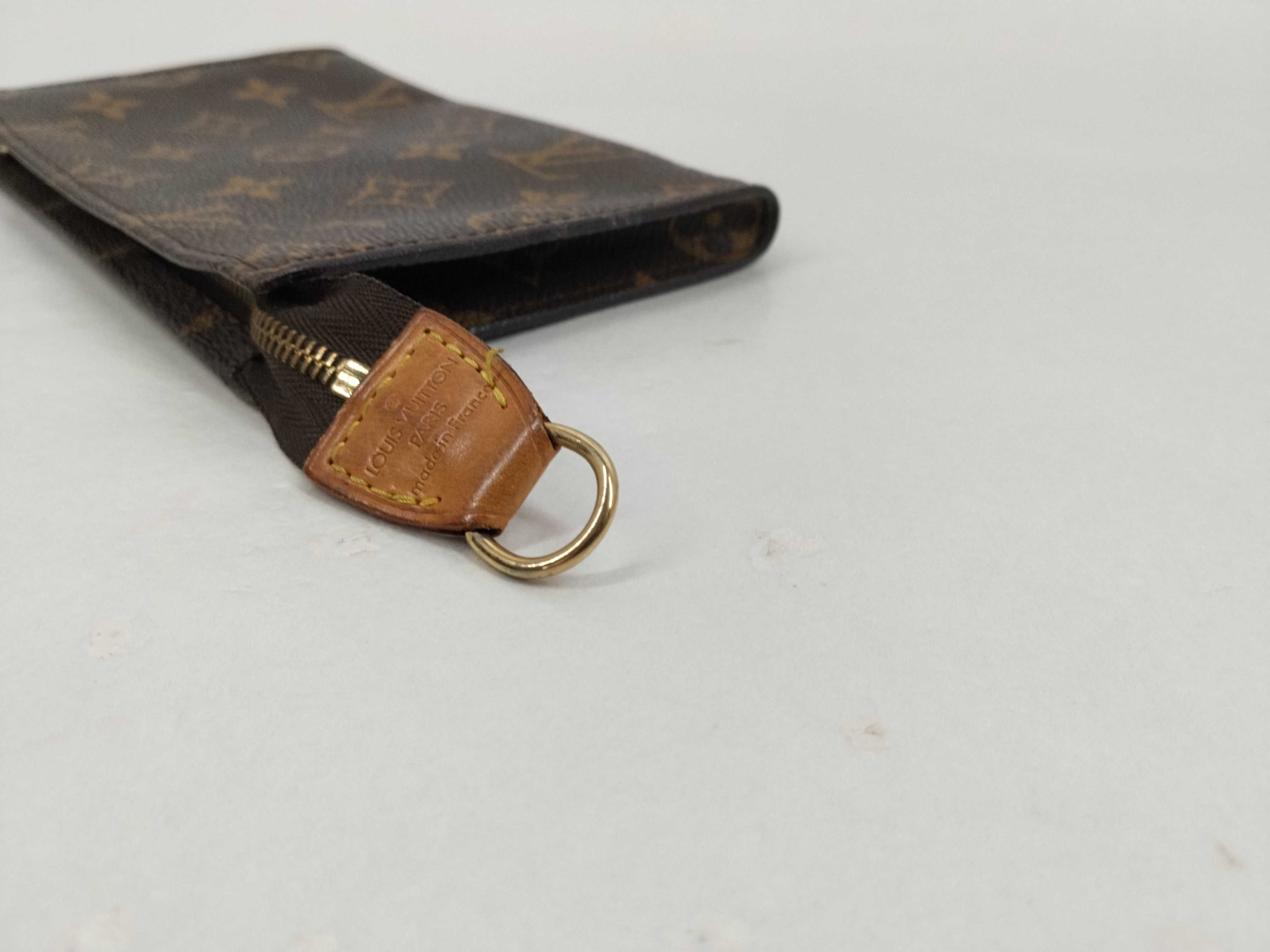 Monogram Bucket PM with attached pouch — view 5