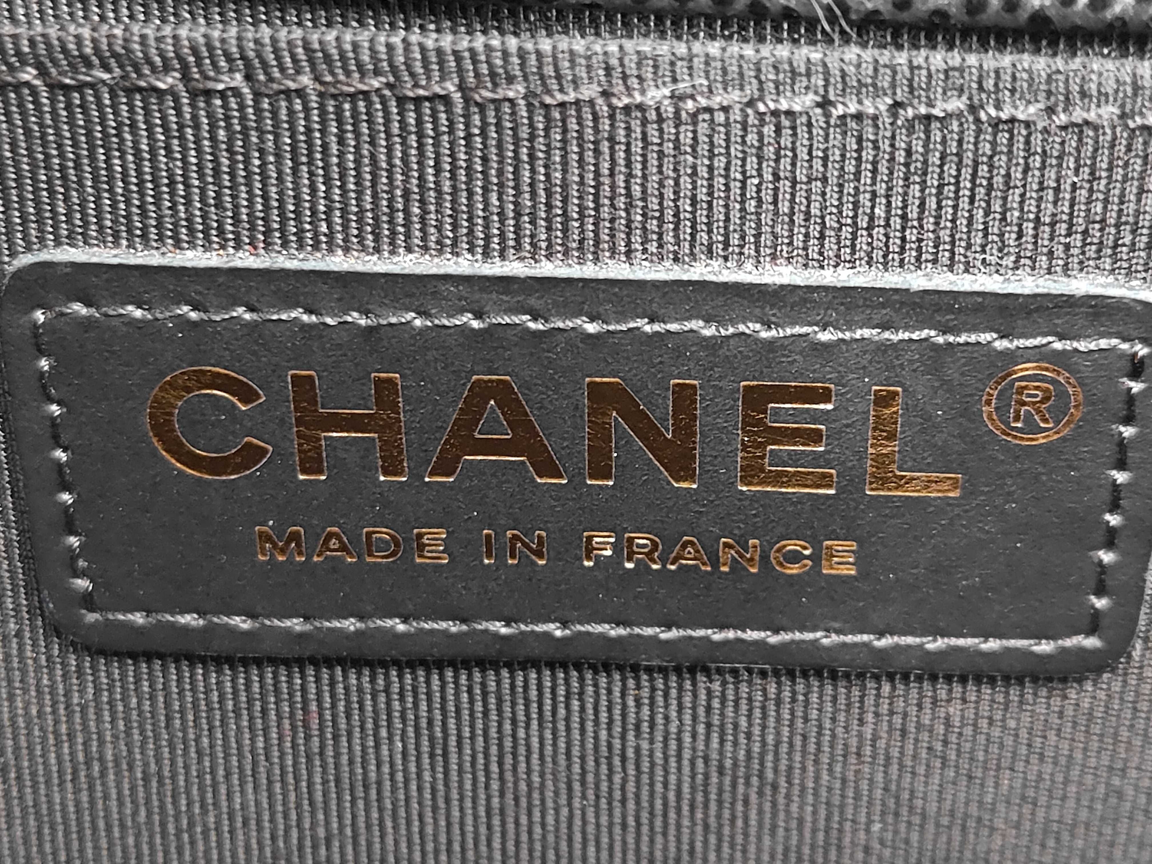 Boy Chanel Caviar Skin Chain Shoulder Bag, Black with Gold Hardware, with original seal, serial number in the 29 range. — view 10