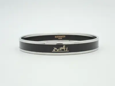 Caleche PM Silver Bracelet/Bangle, Wrist size approximately 21.5 cm