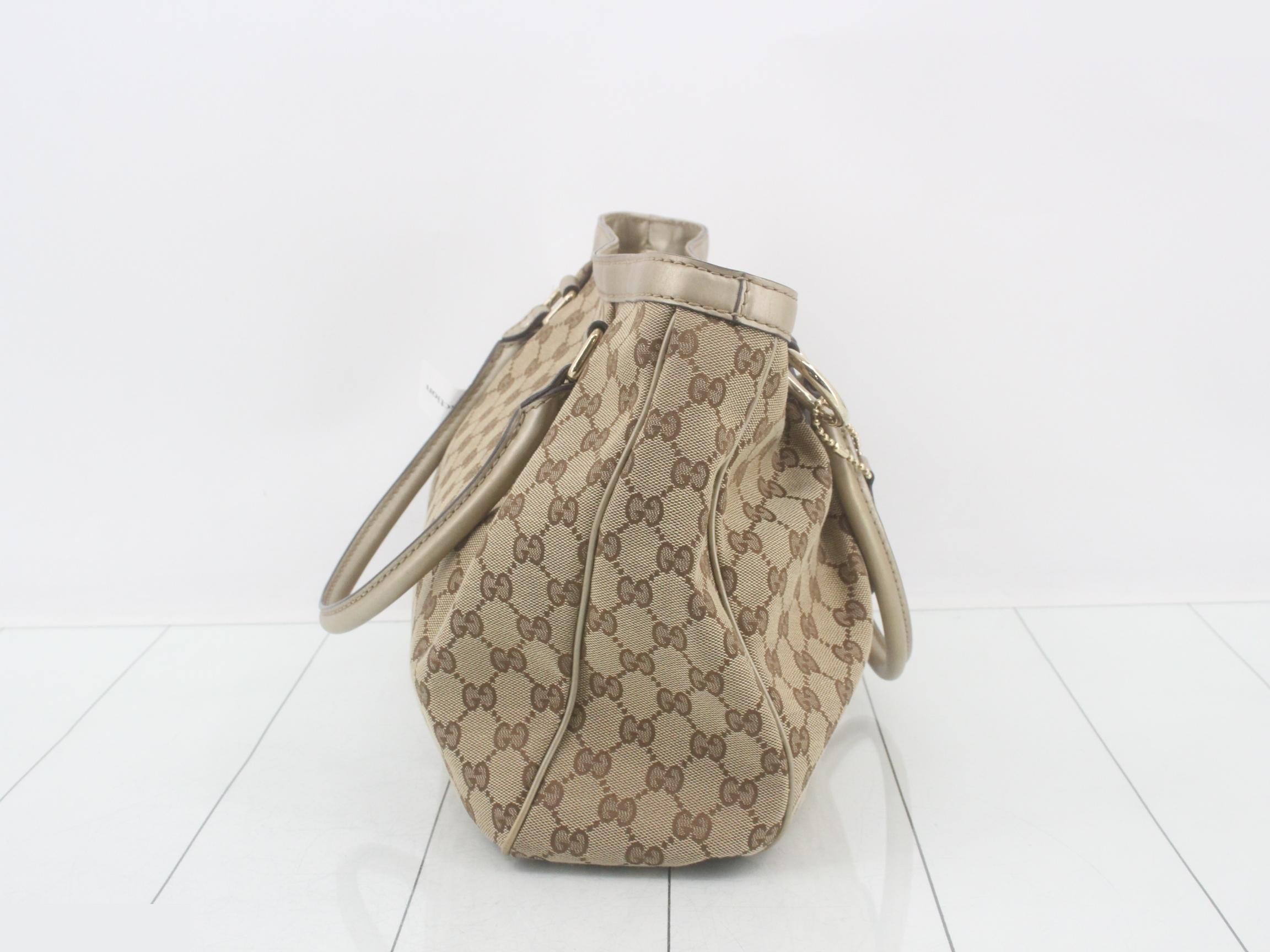 Sukey GG Canvas Handbag 296835 — view 4