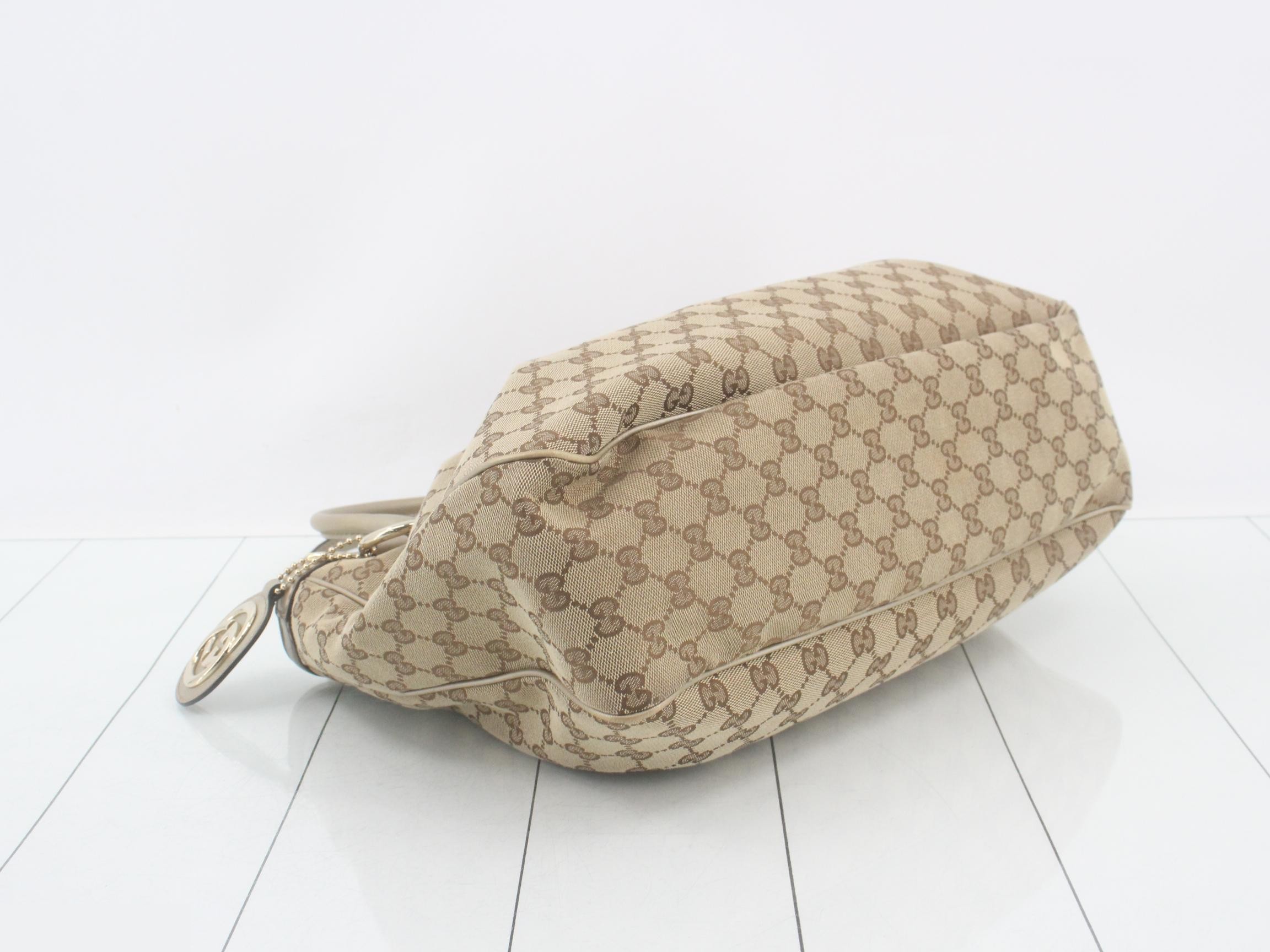 Sukey GG Canvas Handbag 296835 — view 5