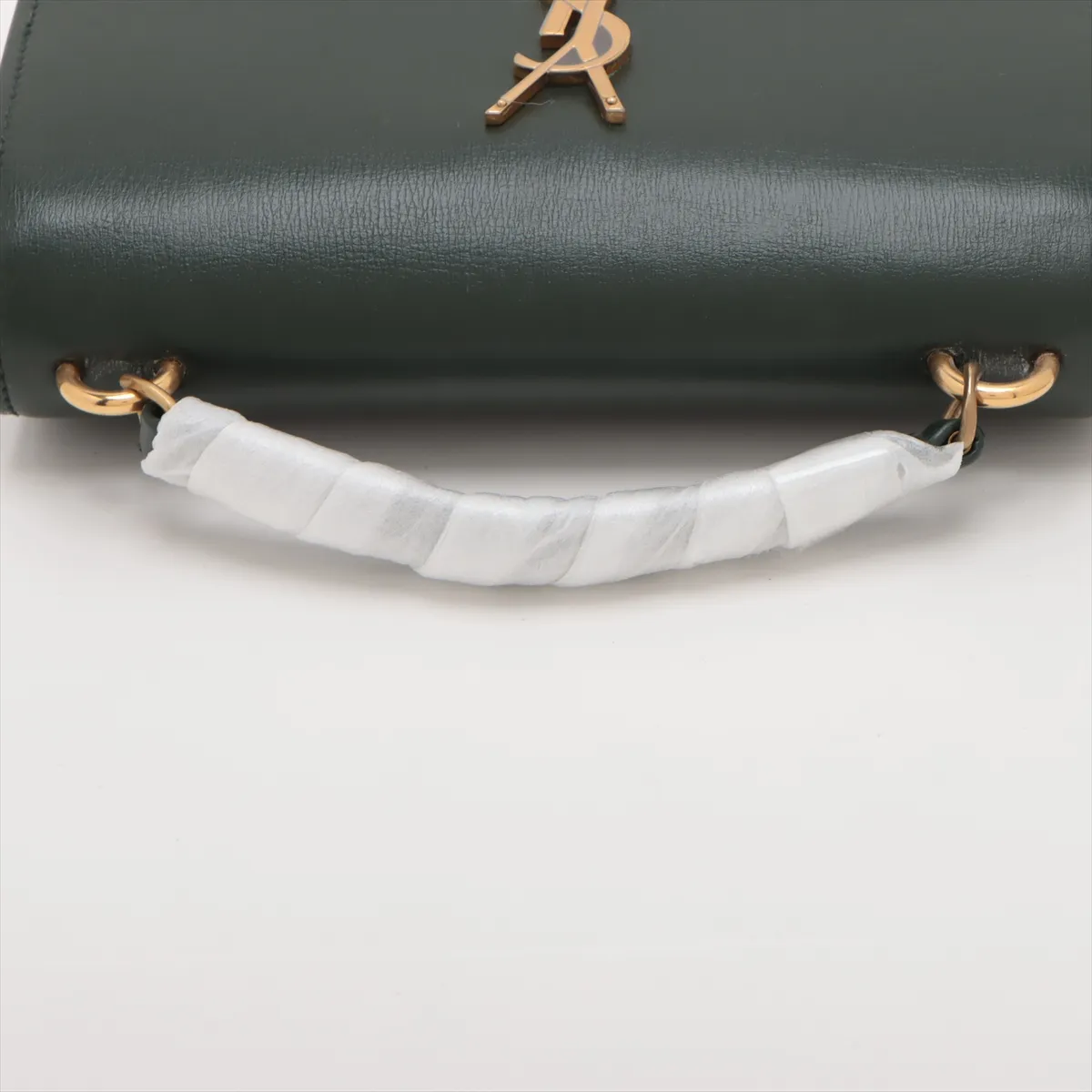 Sunset Leather 2WAY Handbag Green 533026 — view 5