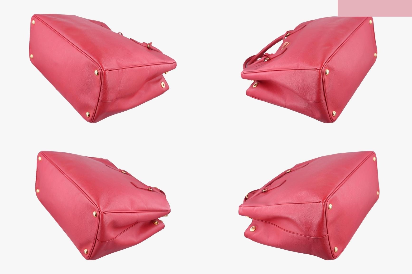 Galleria Saffiano Leather Red — view 4