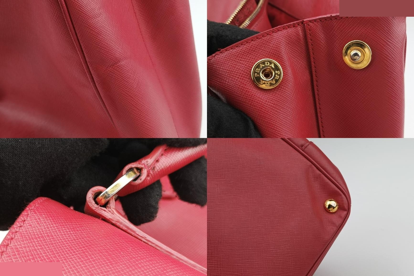 Galleria Saffiano Leather Red — view 10