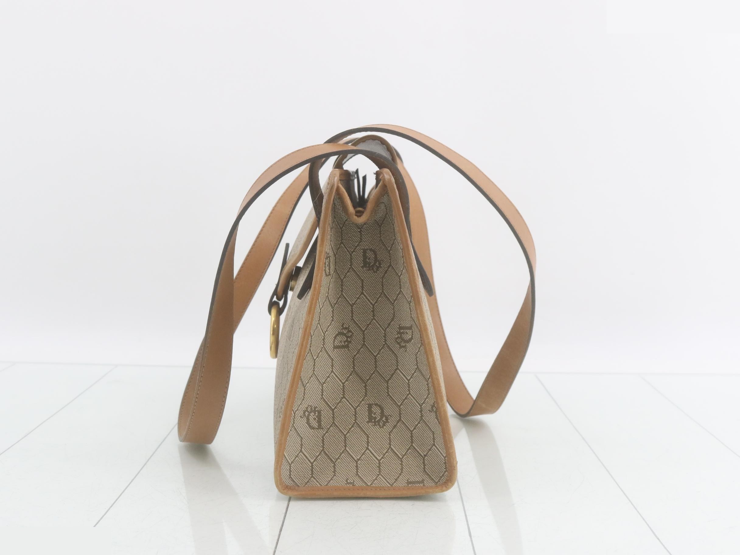 Honeycomb Shoulder Bag, PVC/Leather — view 3
