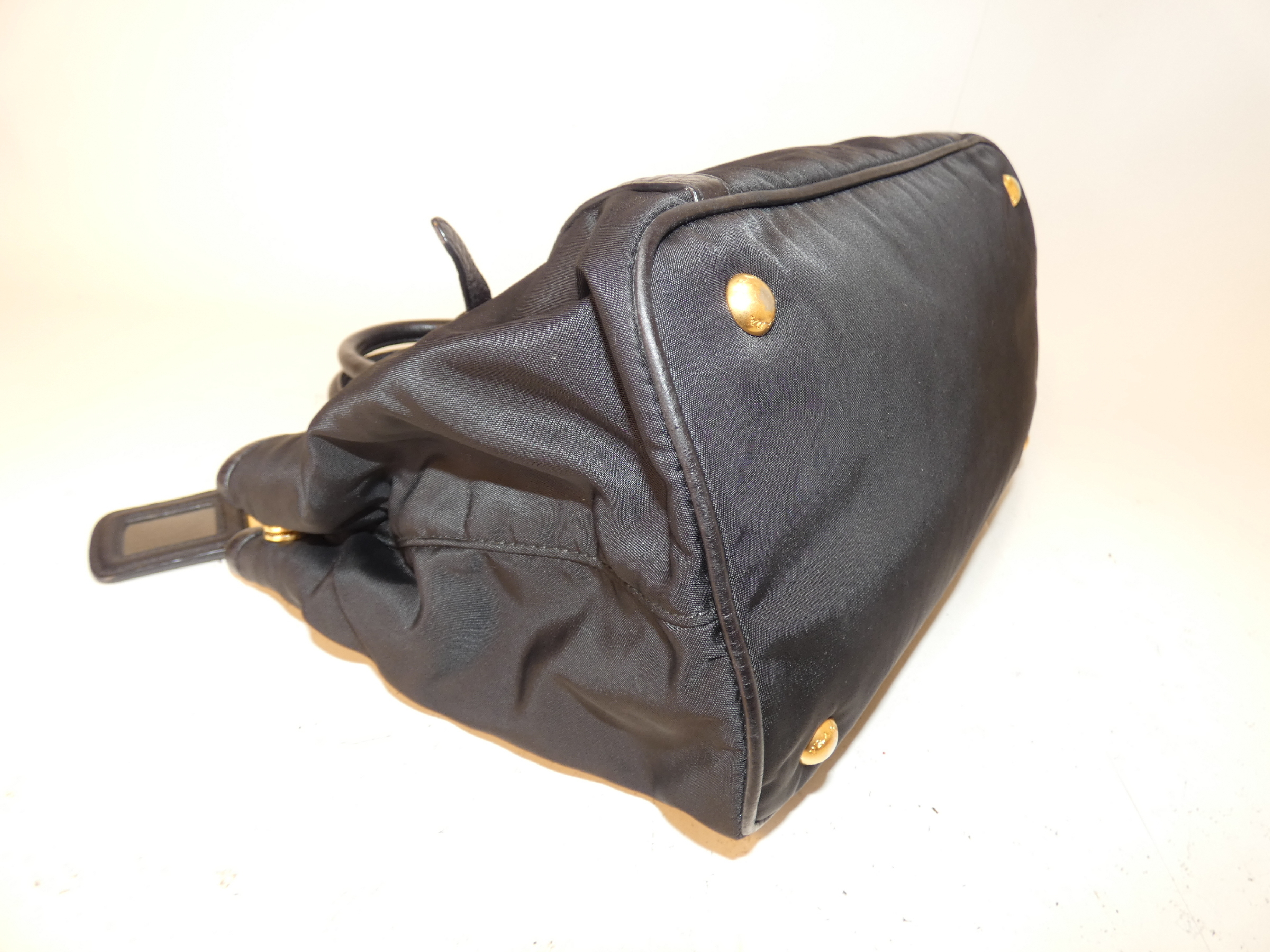 2-way Nylon Vitello Handbag — view 6