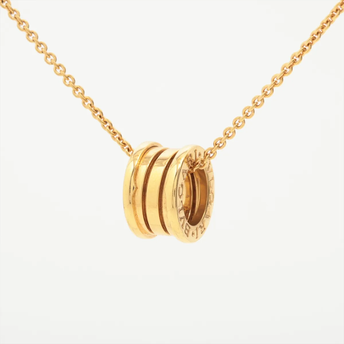 B.zero1 necklace, 750 (yellow gold), 12.7g, — view 2