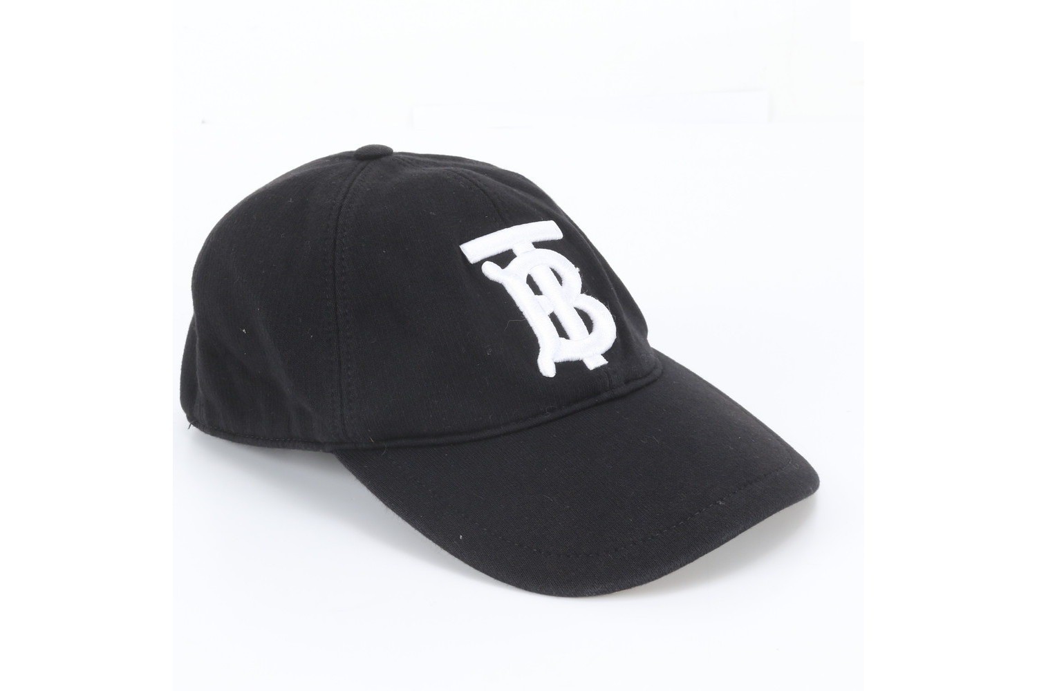 Tag attached TB logo Nova check baseball cap hat M — view 2