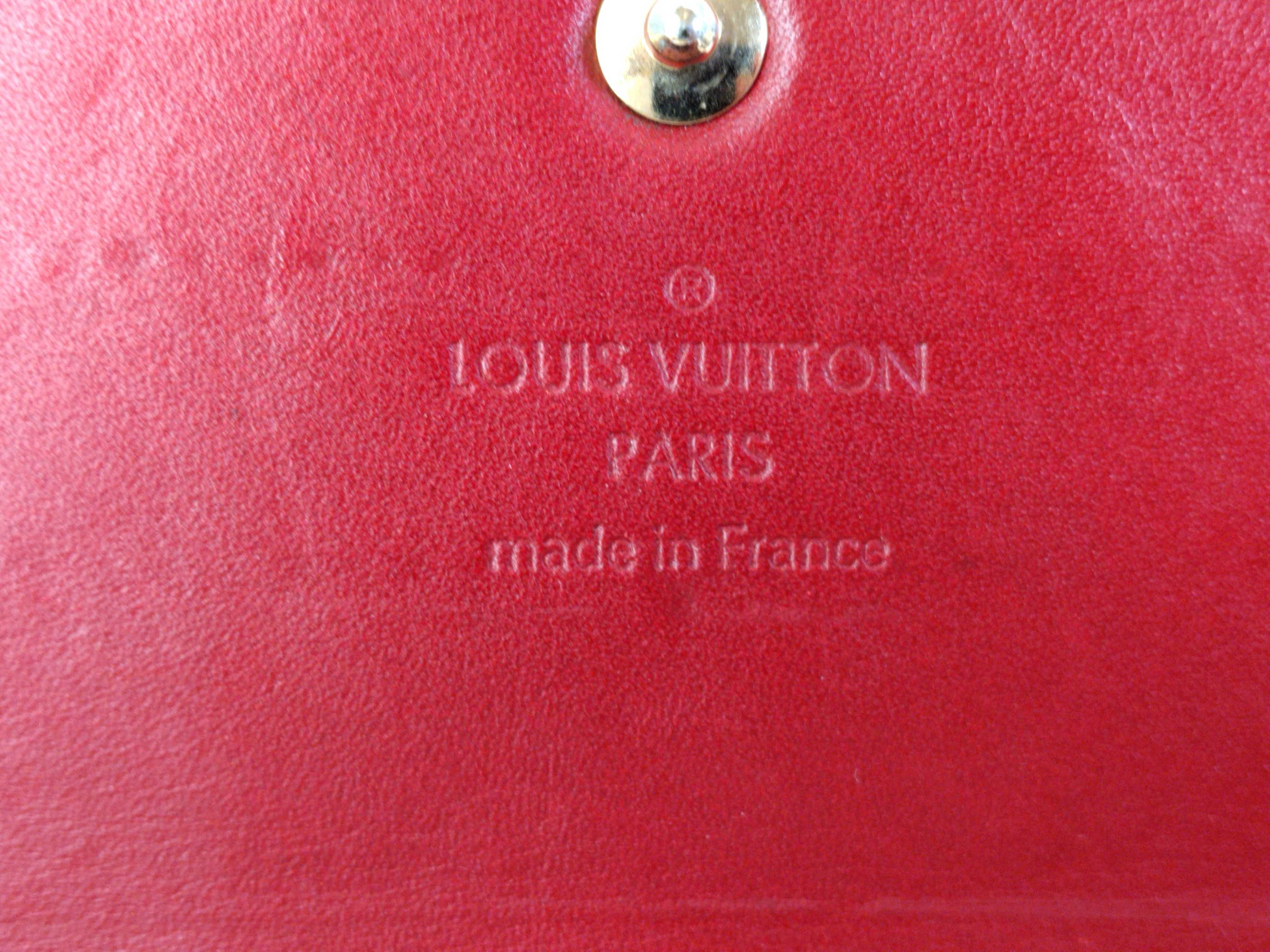 Vernis LV Vernis Portefeuille Sarah M93530 TN1114 Wallet — view 11