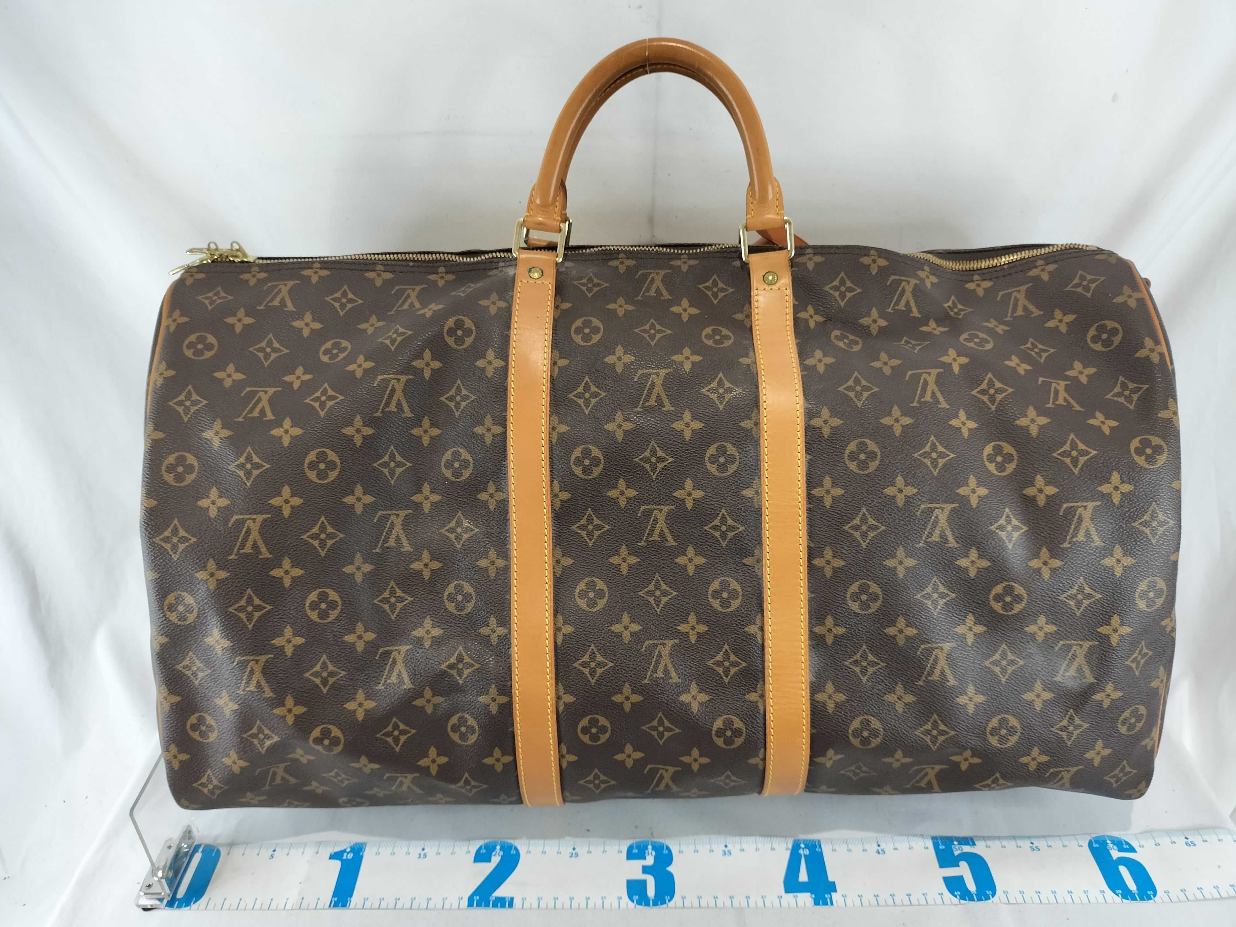 Monogram M41422 Keepall 60 Bandoulière Boston Bag — view 2