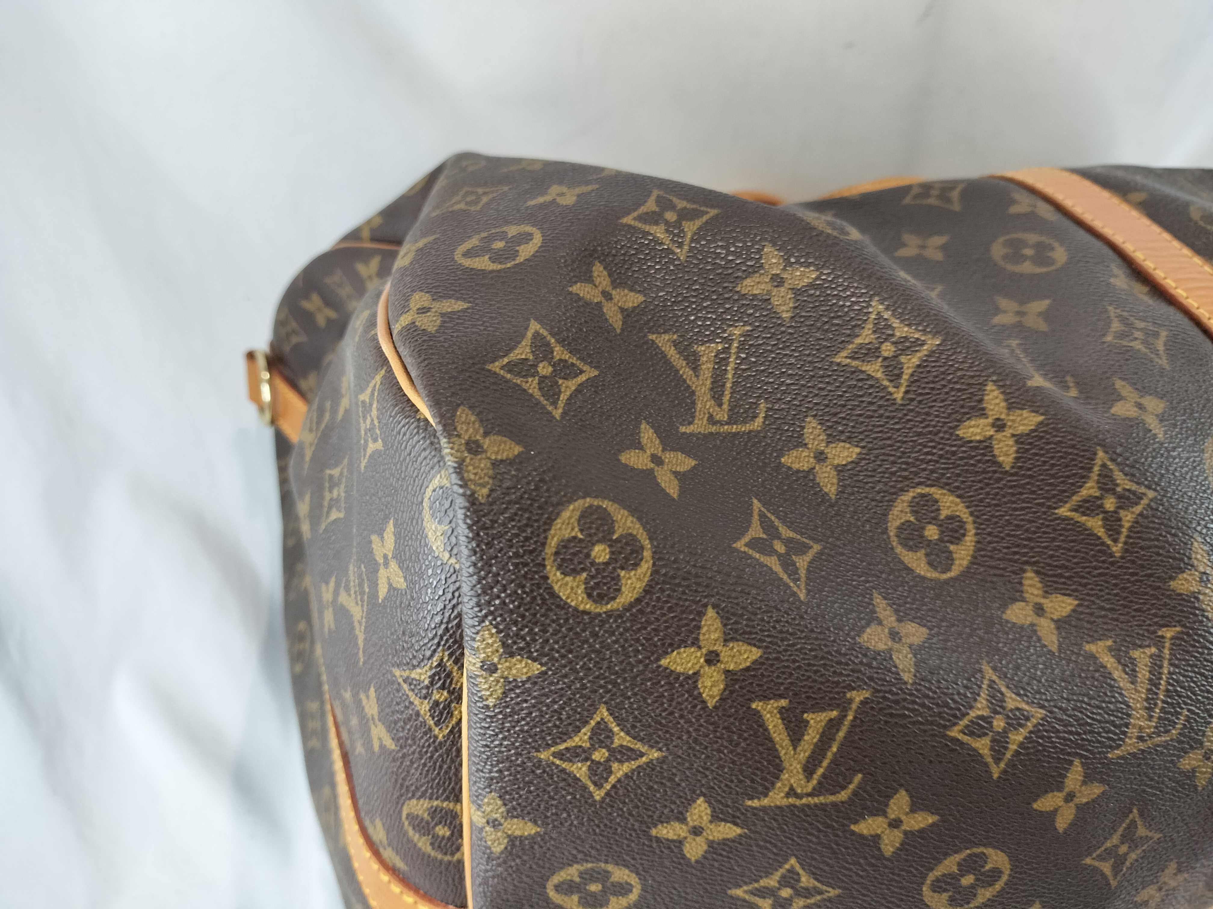 Monogram M41422 Keepall 60 Bandoulière Boston Bag — view 6