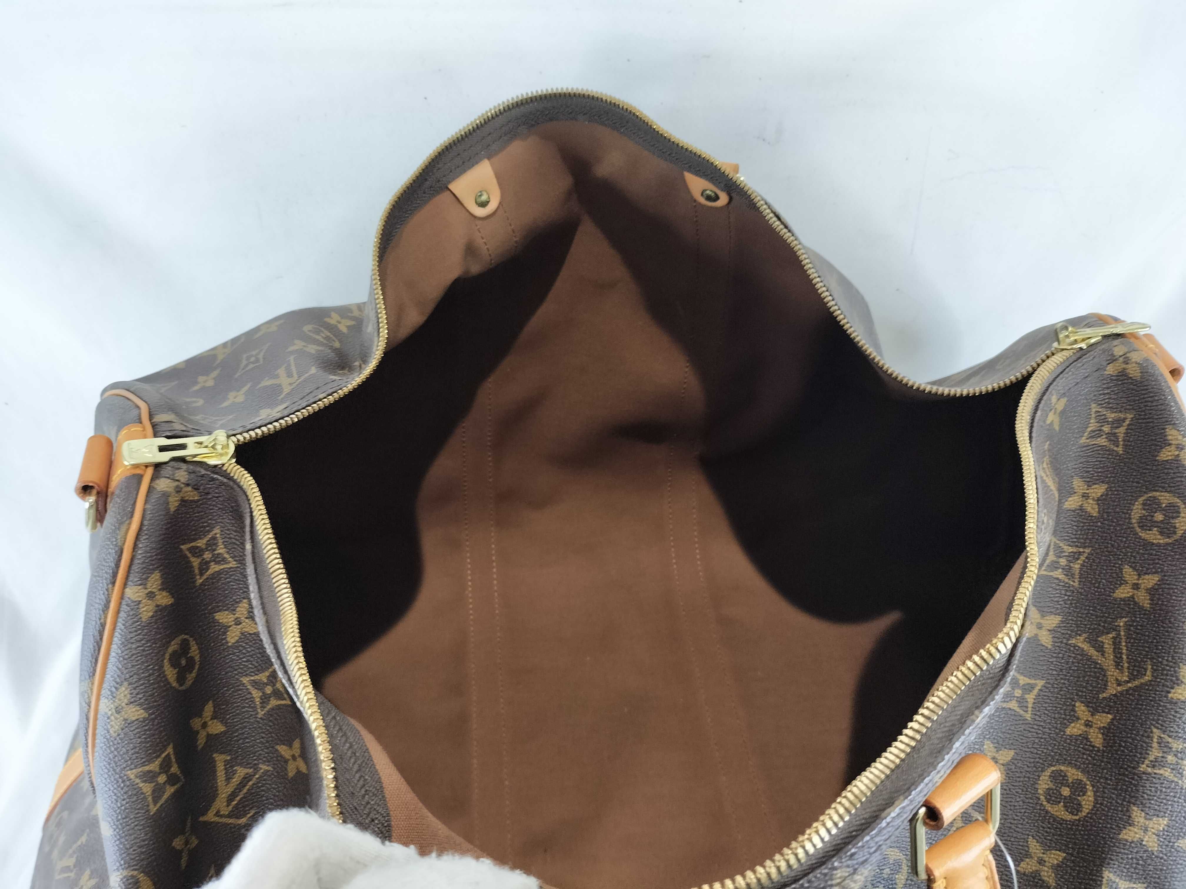 Monogram M41422 Keepall 60 Bandoulière Boston Bag — view 9