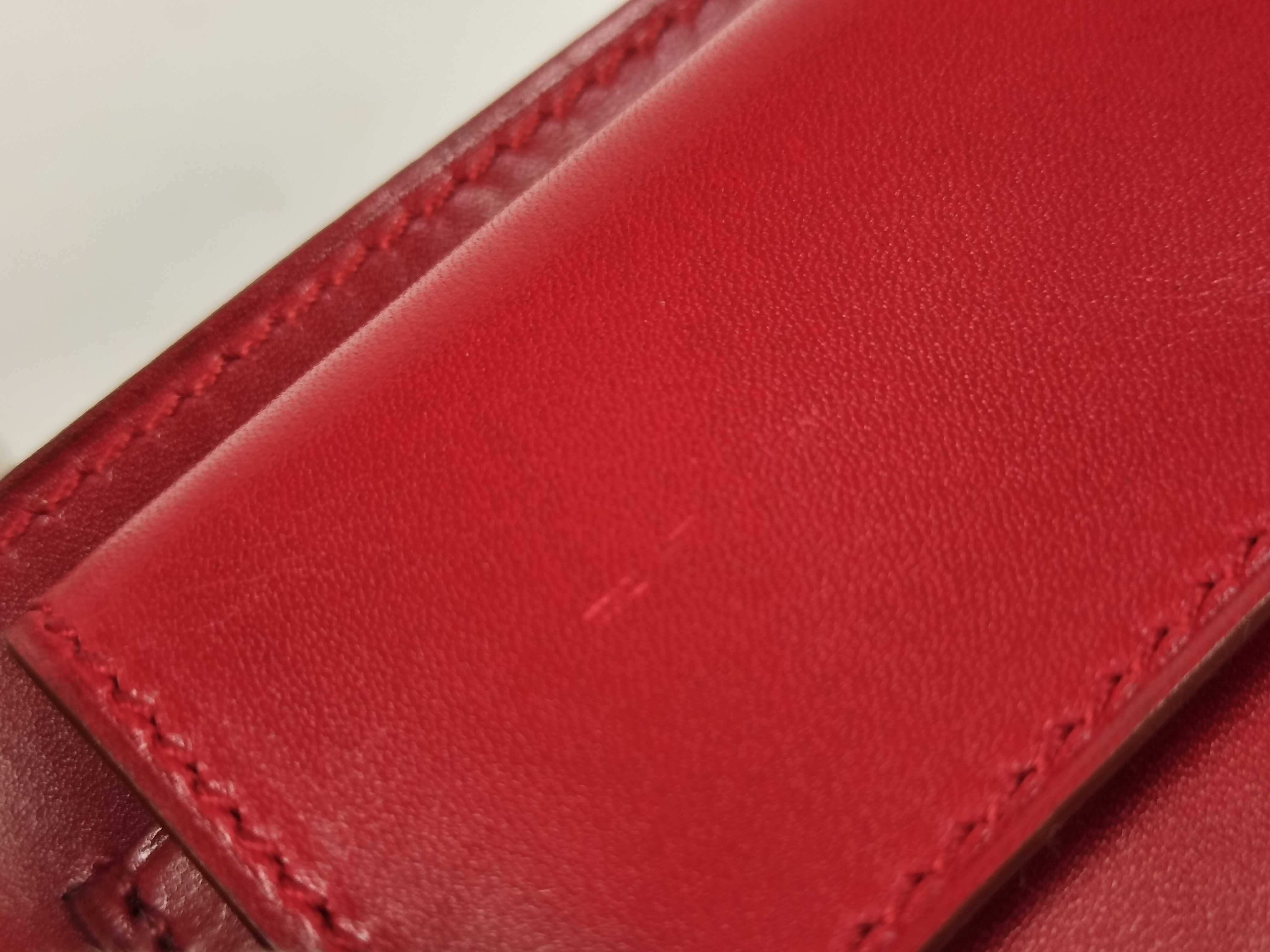 Bi-fold Wallet Box Calf Red Y Wallet — view 14