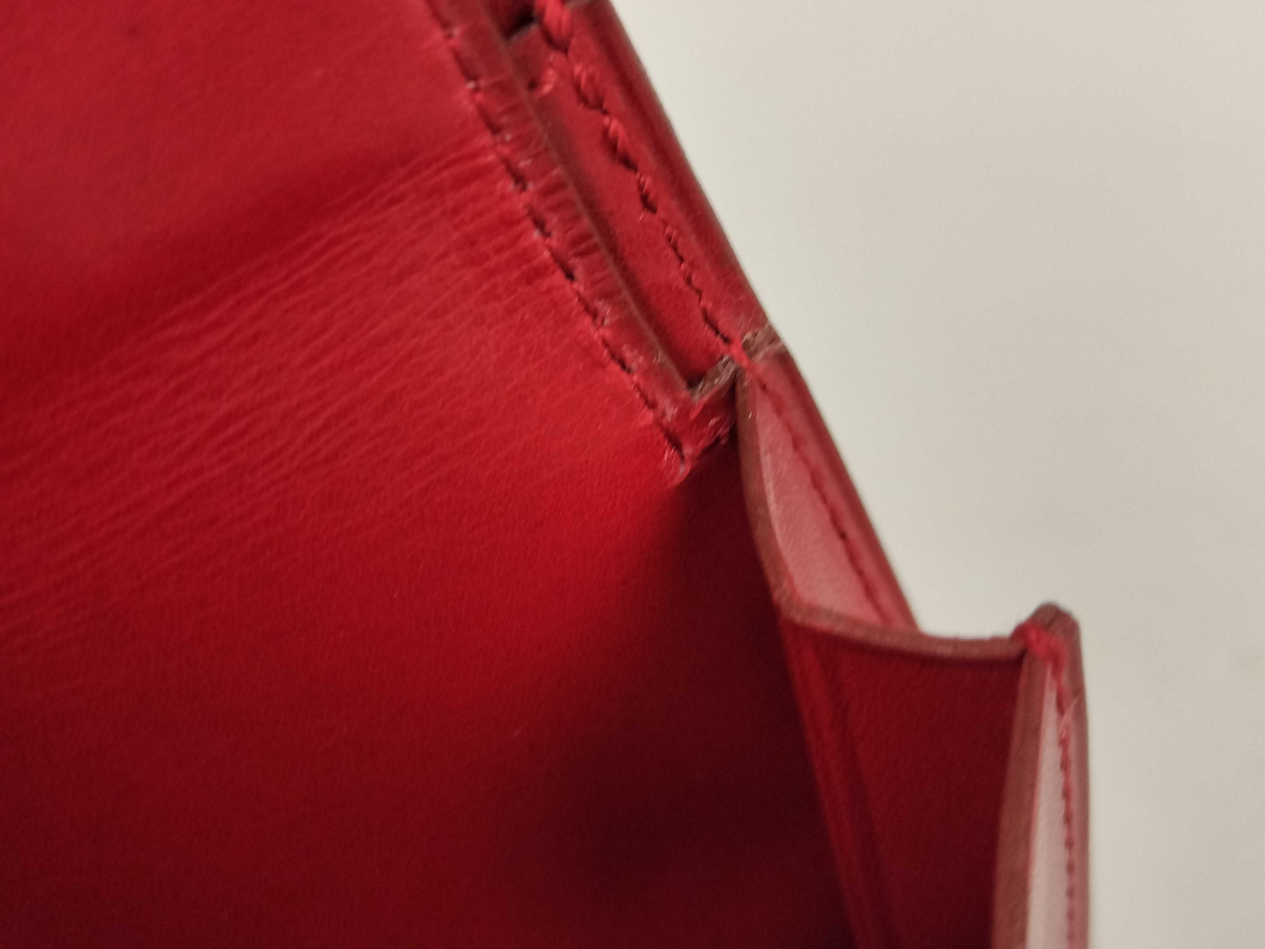 Bi-fold Wallet Box Calf Red Y Wallet — view 7