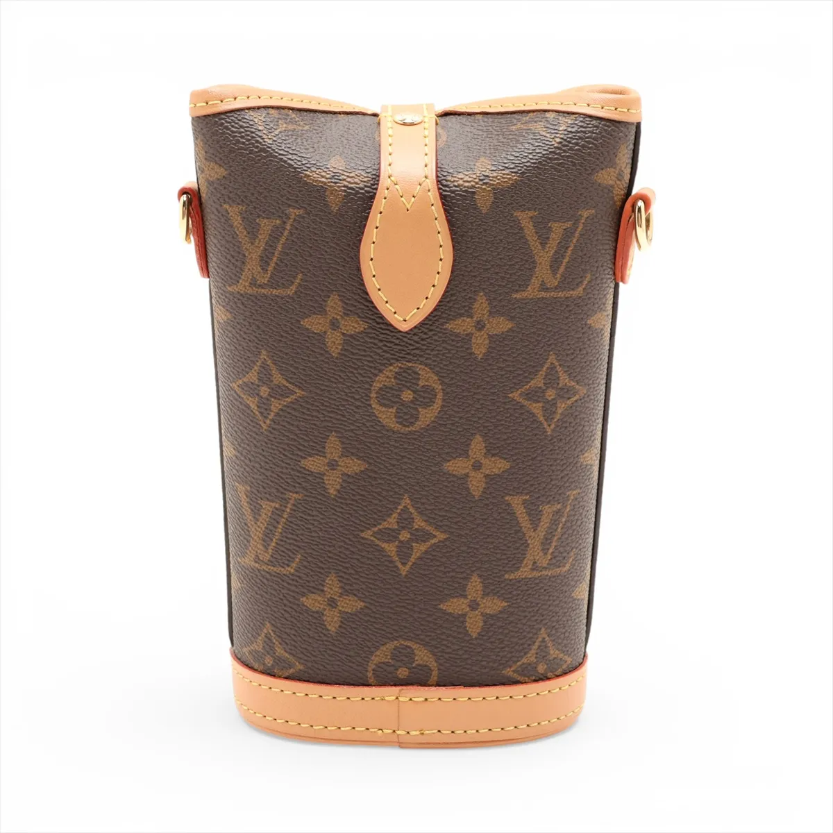 Monogram Fold Me Pouch M80874 Brown (RFID detected) — view 2