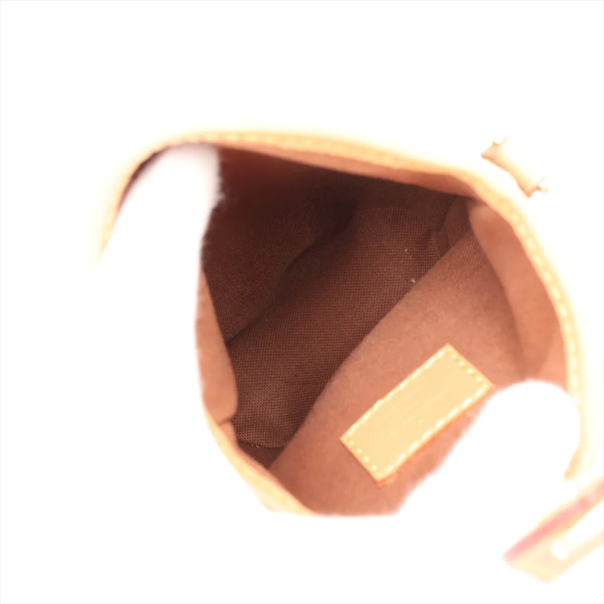 Monogram Fold Me Pouch M80874 Brown (RFID detected) — view 6