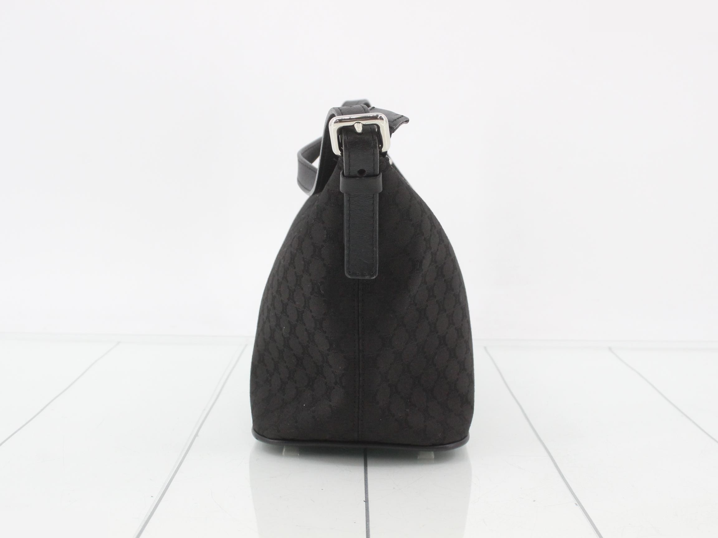 One shoulder bag macadam black — view 3