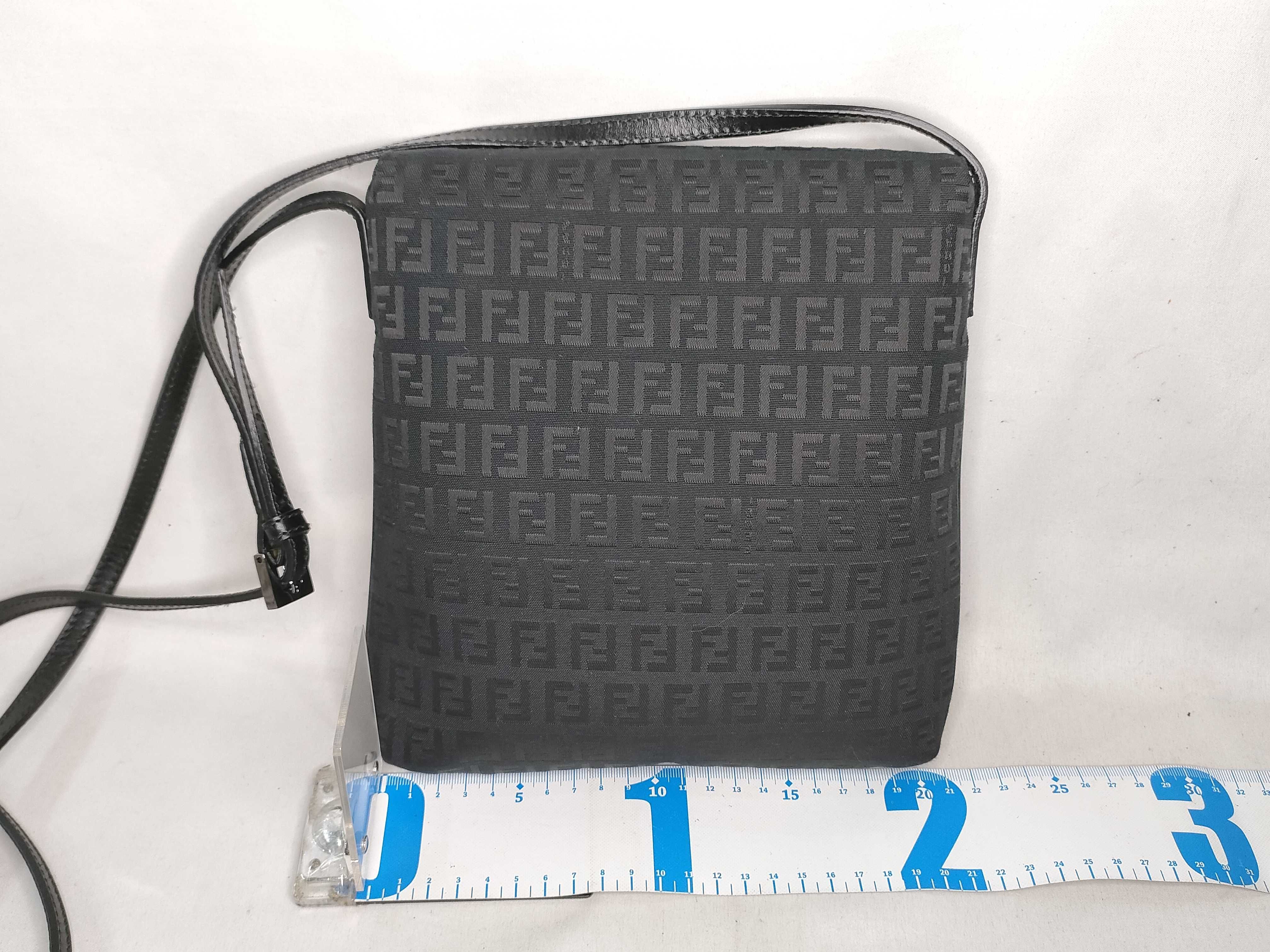 Zucchino Canvas Leather Shoulder Bag 8BT075 Shoulder Bag — view 2
