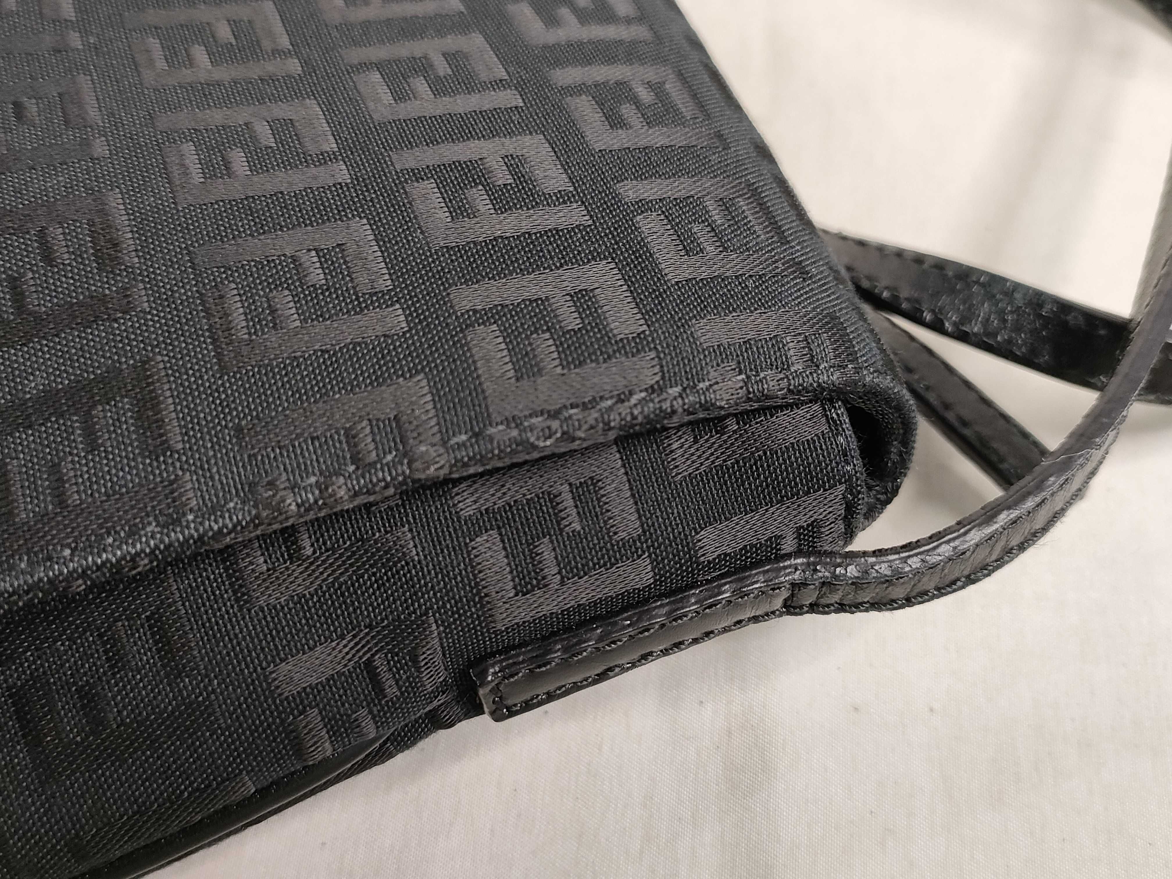Zucchino Canvas Leather Shoulder Bag 8BT075 Shoulder Bag — view 5