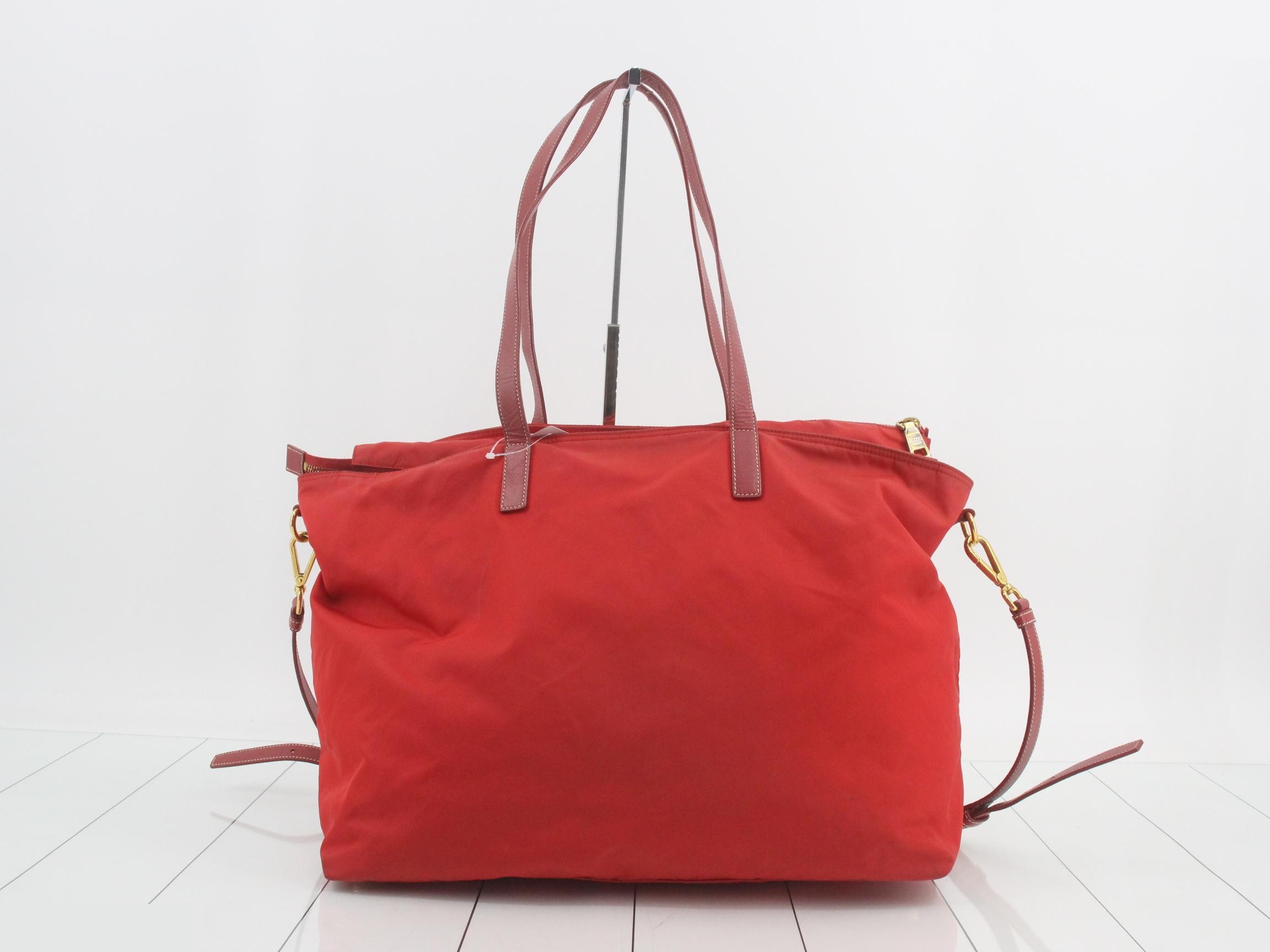 tote bag, triangle logo, shoulder bag, 2-way — view 2