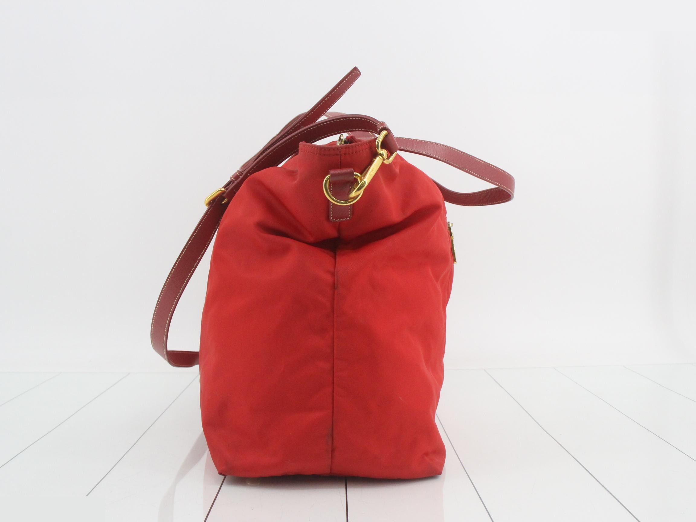 tote bag, triangle logo, shoulder bag, 2-way — view 4