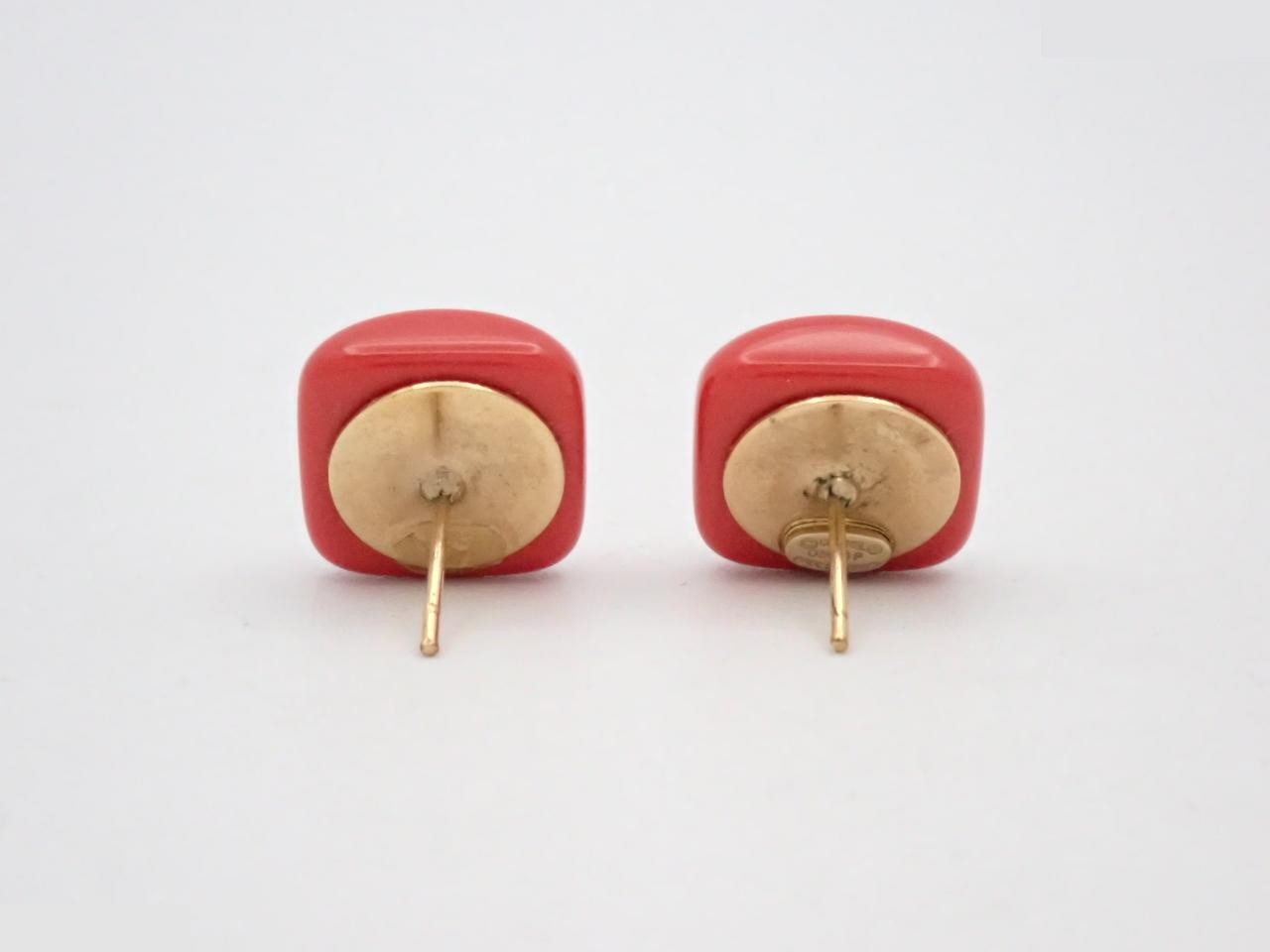 Coco Mark Square Earrings 03P — view 2