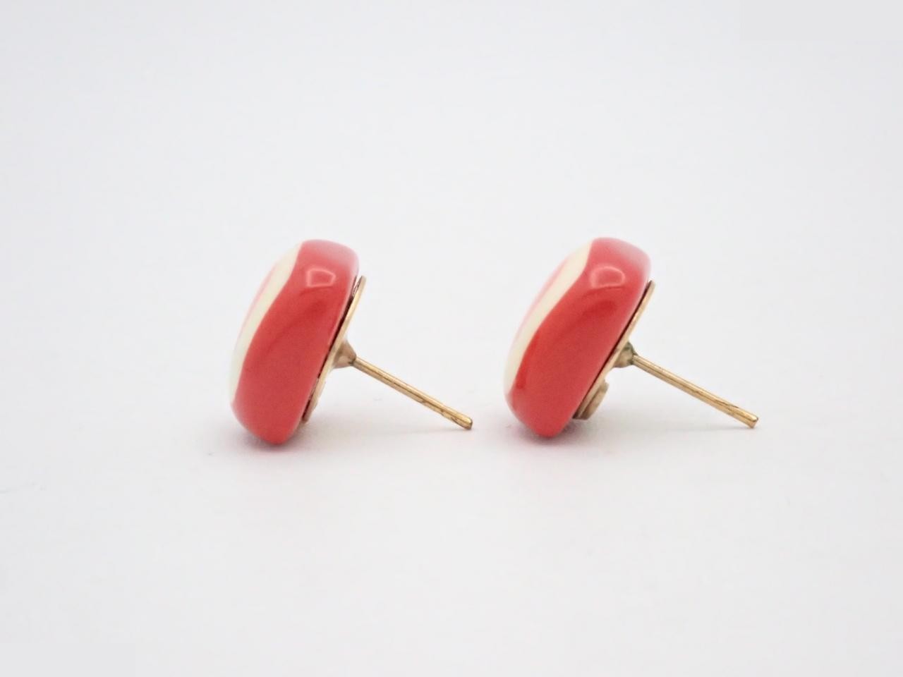 Coco Mark Square Earrings 03P — view 3