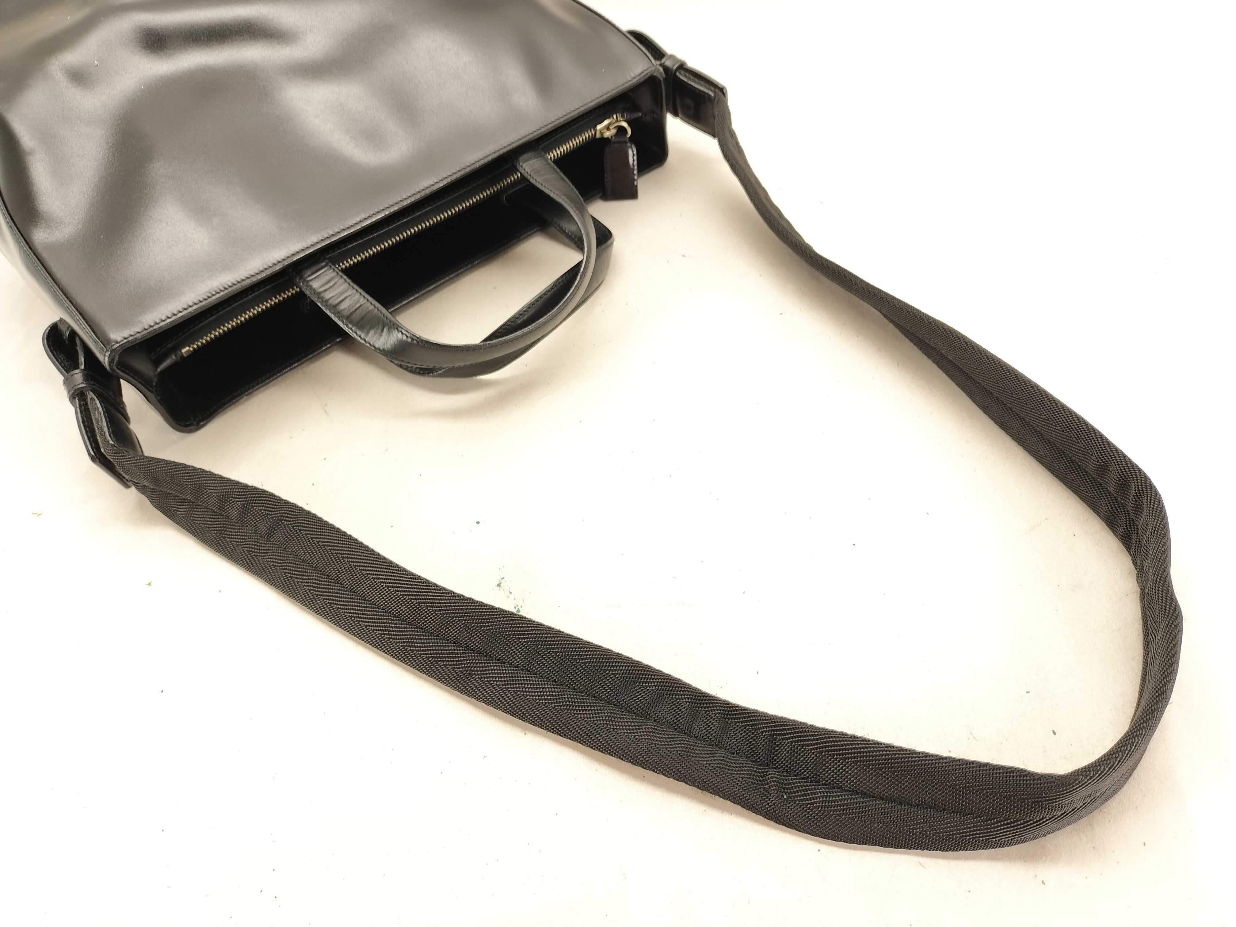 leather 2WAY bag tote bag — view 4