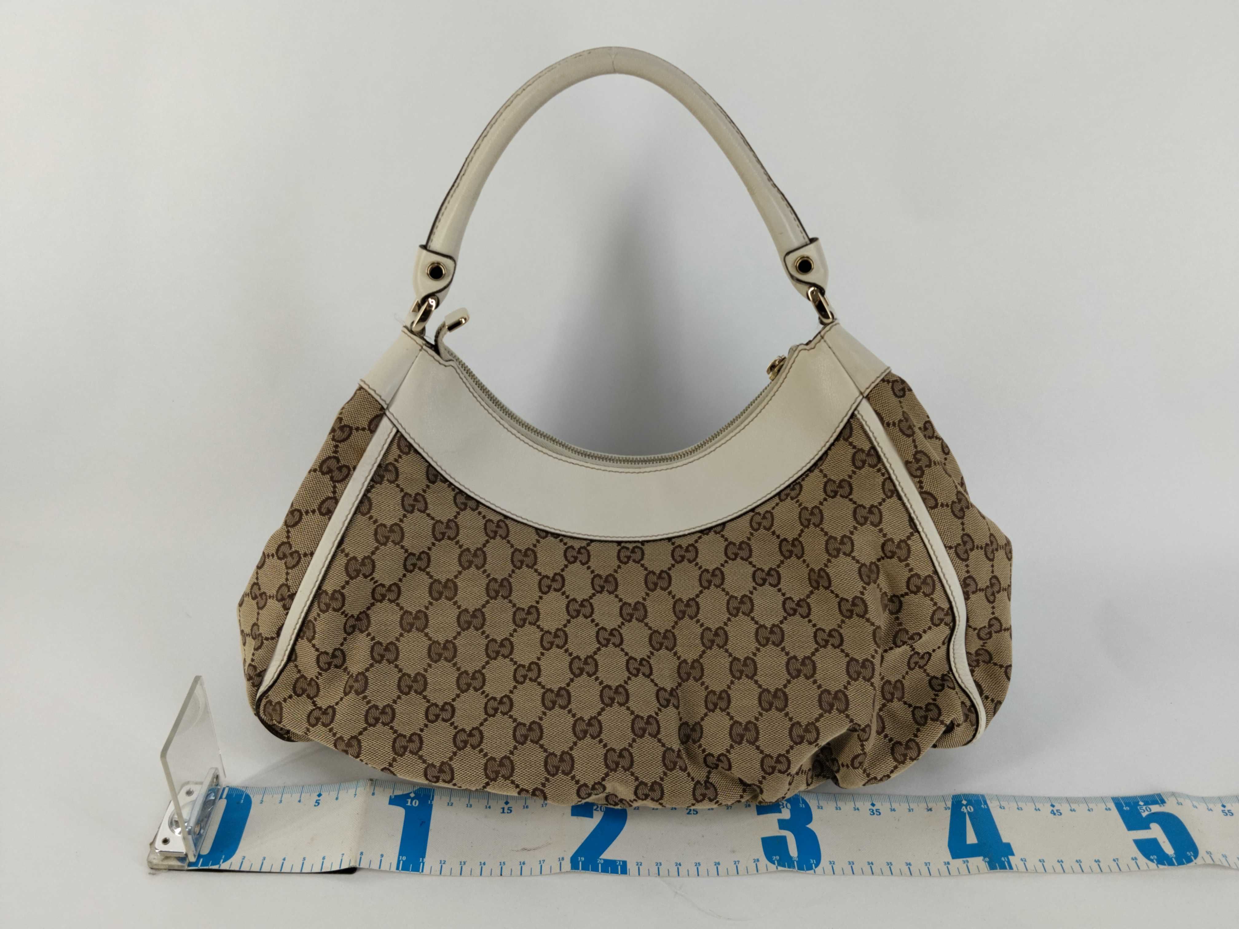 GG Canvas Handbag, Abbey White Handbag — view 2