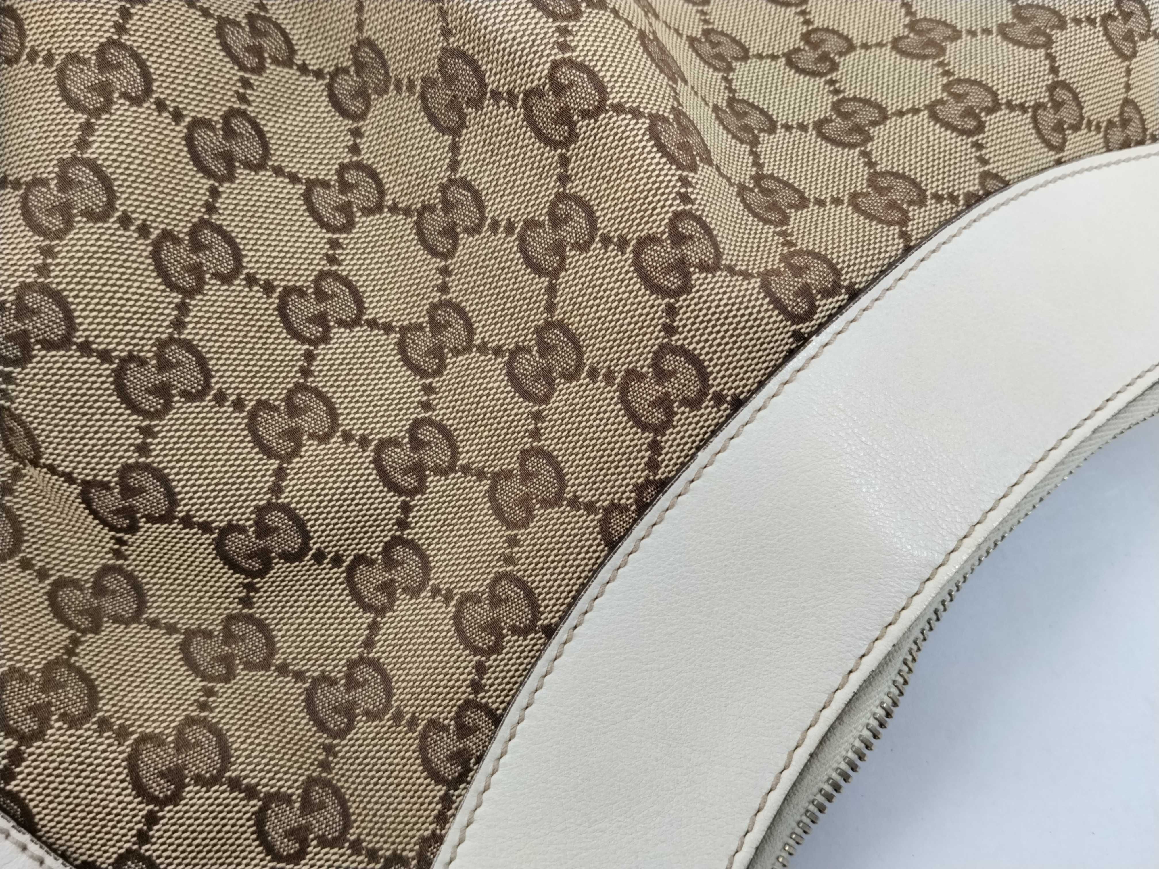 GG Canvas Handbag, Abbey White Handbag — view 13