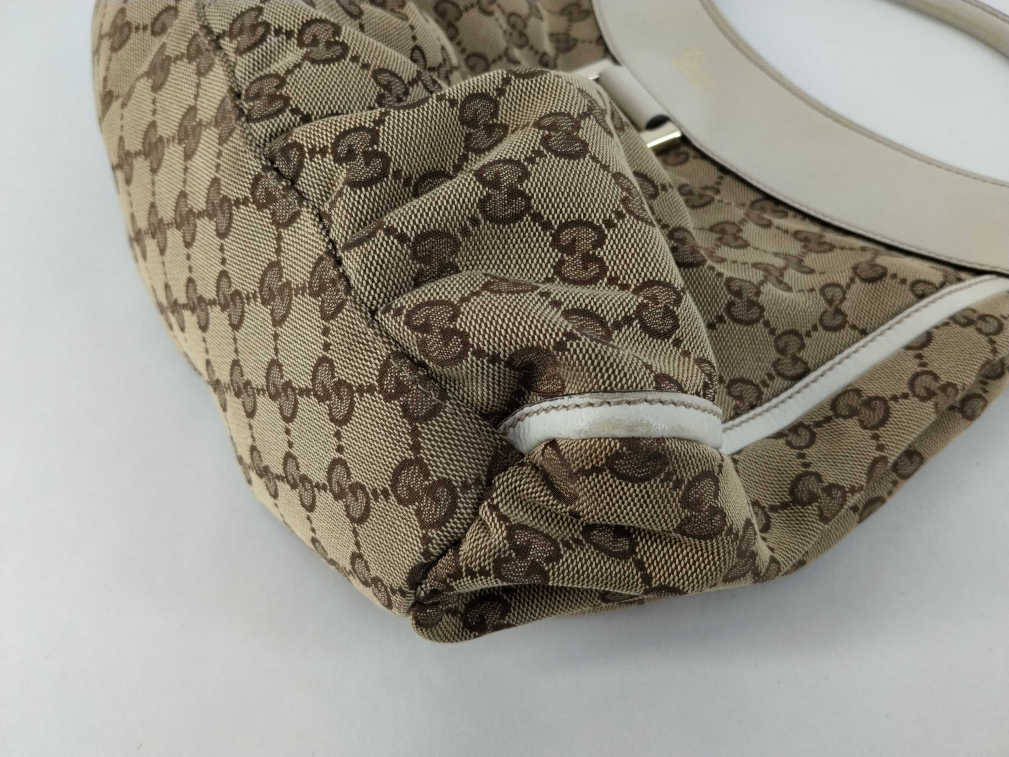 GG Canvas Handbag, Abbey White Handbag — view 6